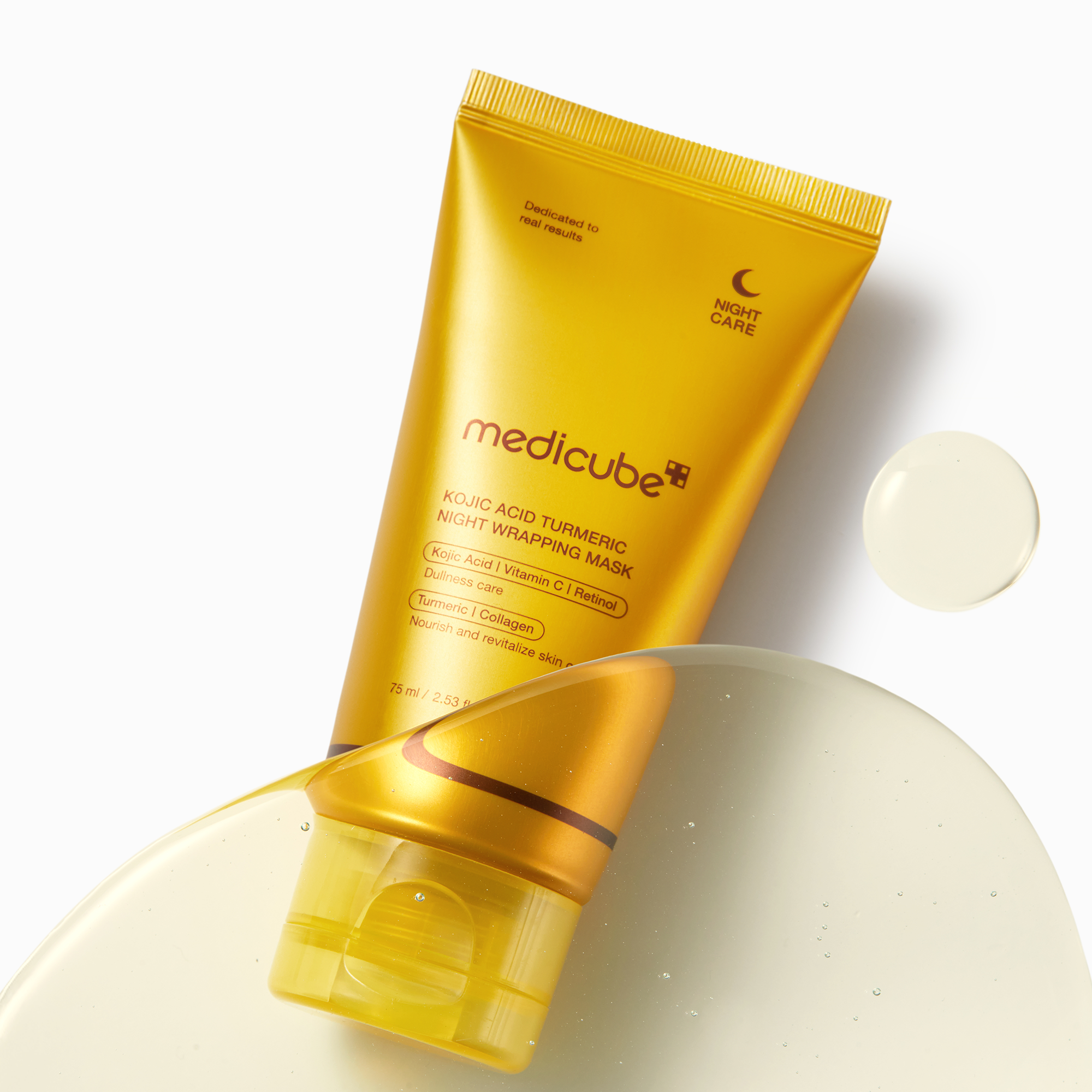 Medicube Kojic Acid Turmeric Night Wrapping Mask