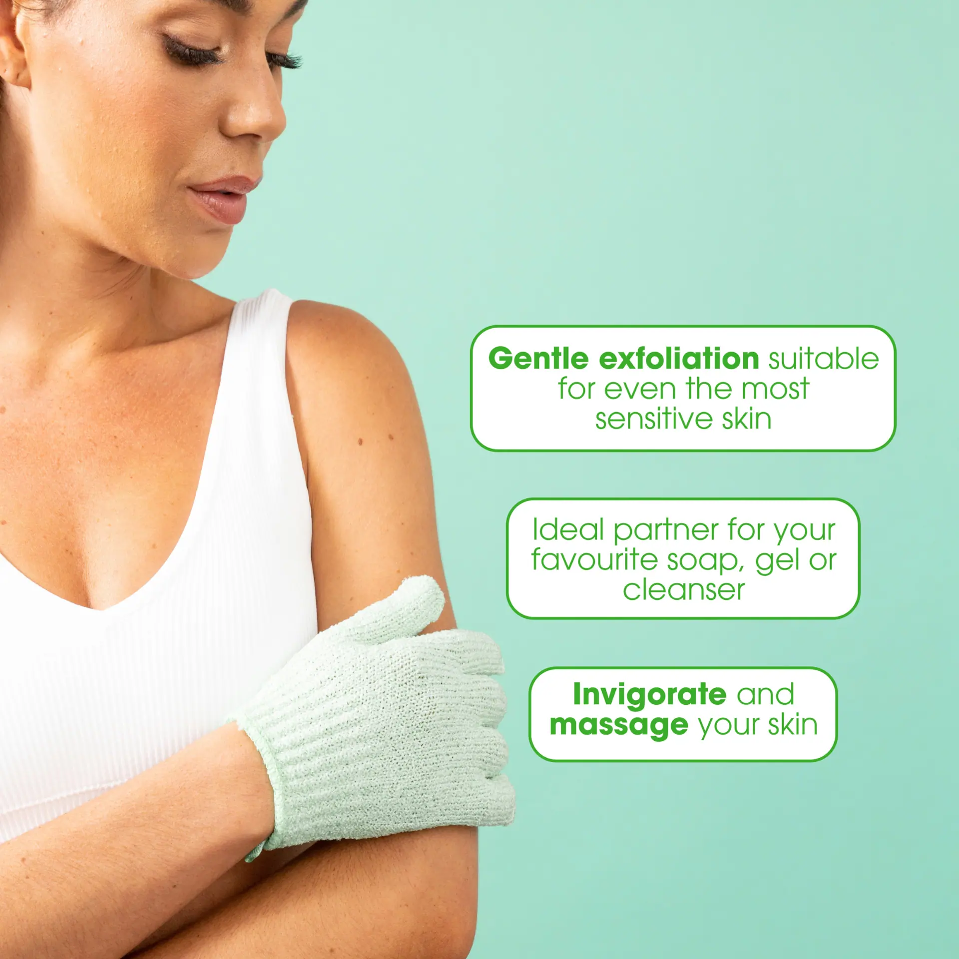 Manicare Eco Exfoliating Gloves