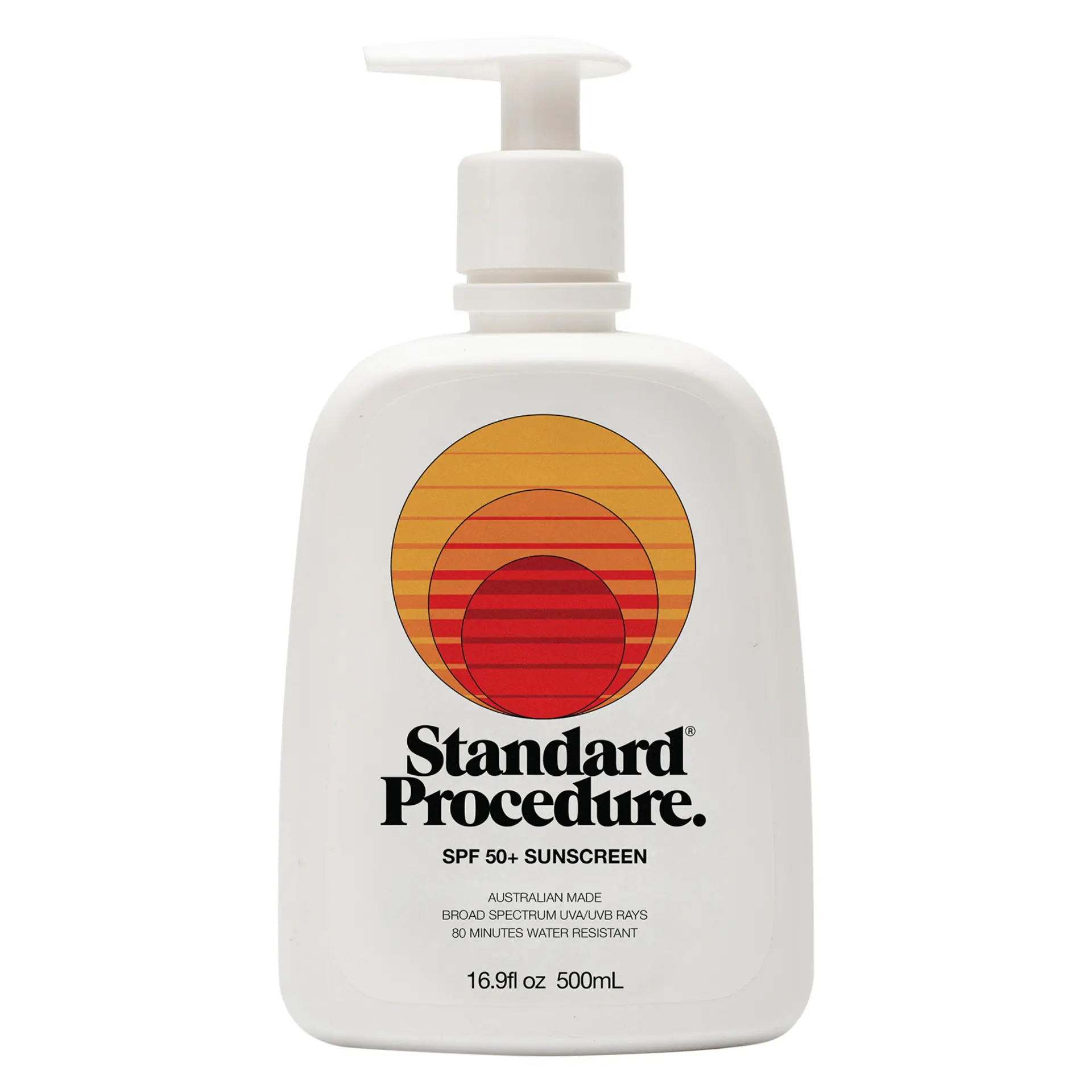 Standard Procedure SPF 50+ Sunscreen 500ml