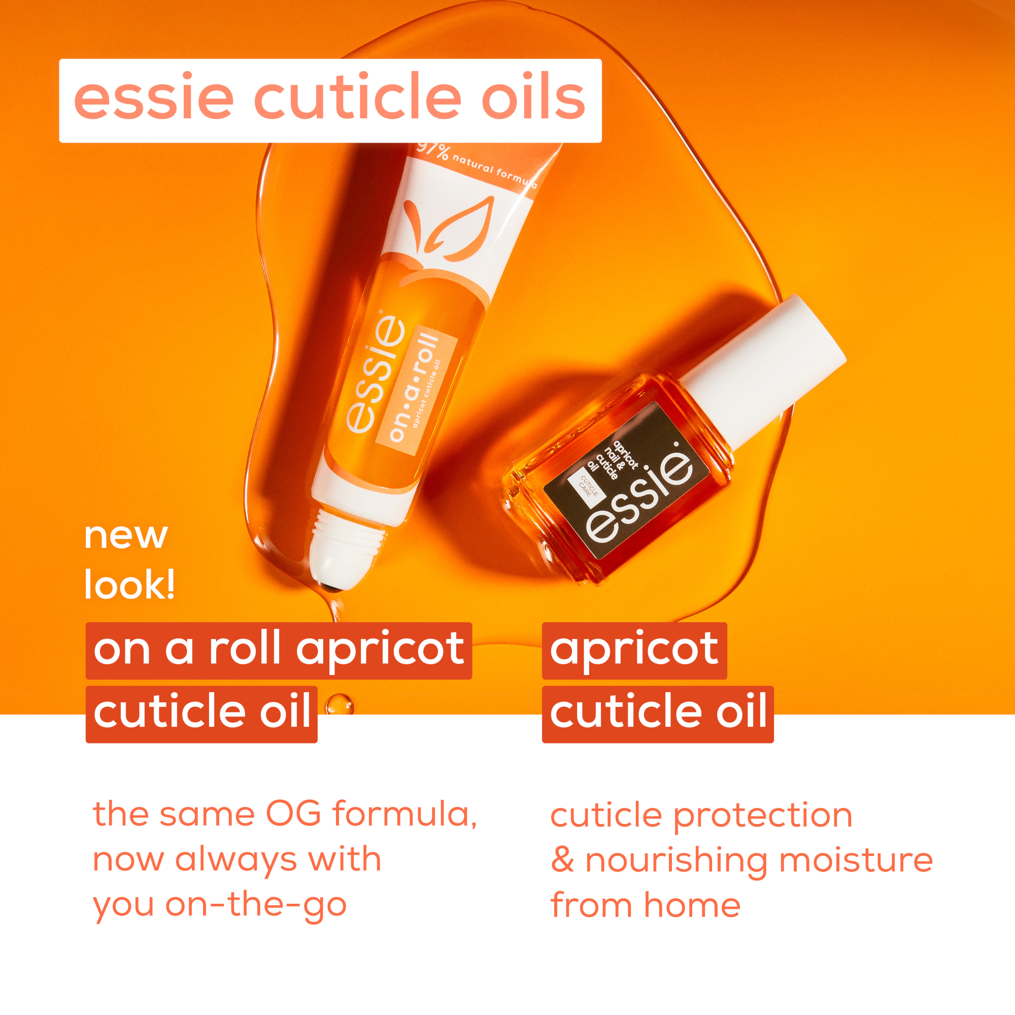 Essie On a Roll Apricot Cuticle Oil
