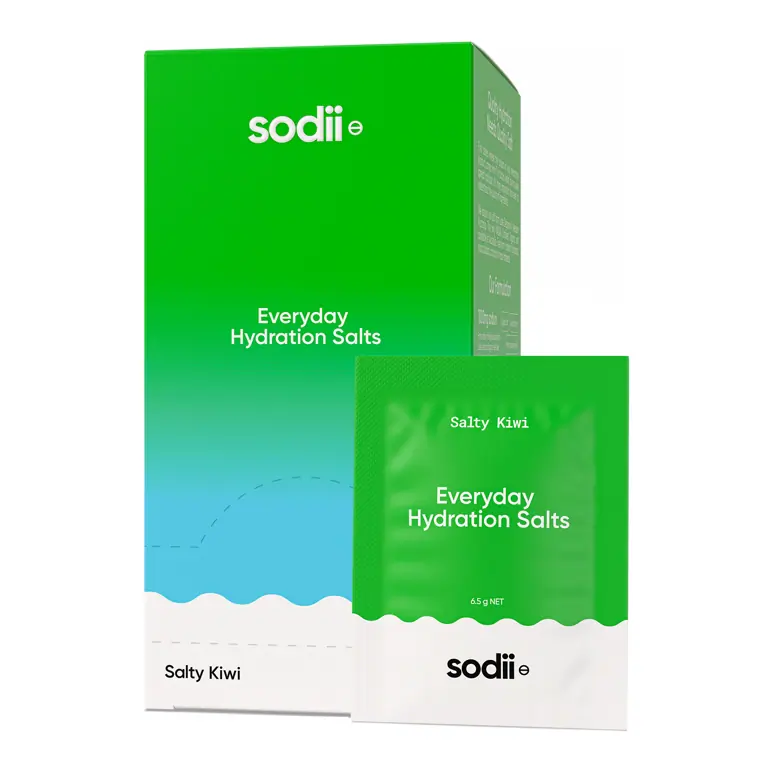 Sodii Everyday Hydration Salts - 30 Sachets - Salty Kiwi