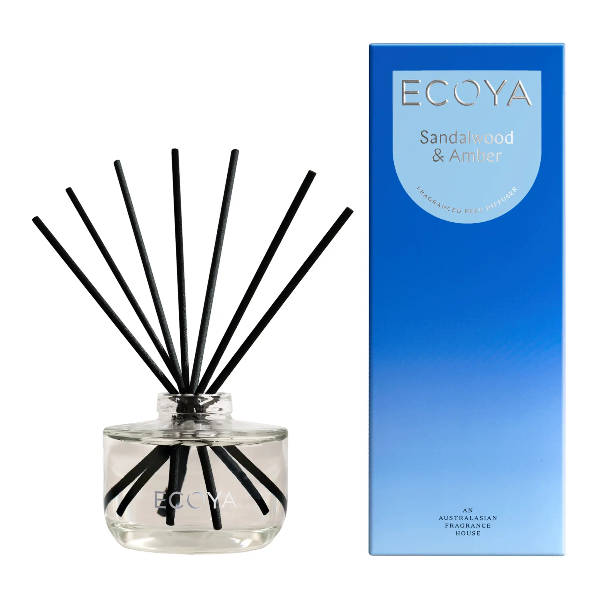 ECOYA Reed Diffuser Sandalwood & Amber 200ml