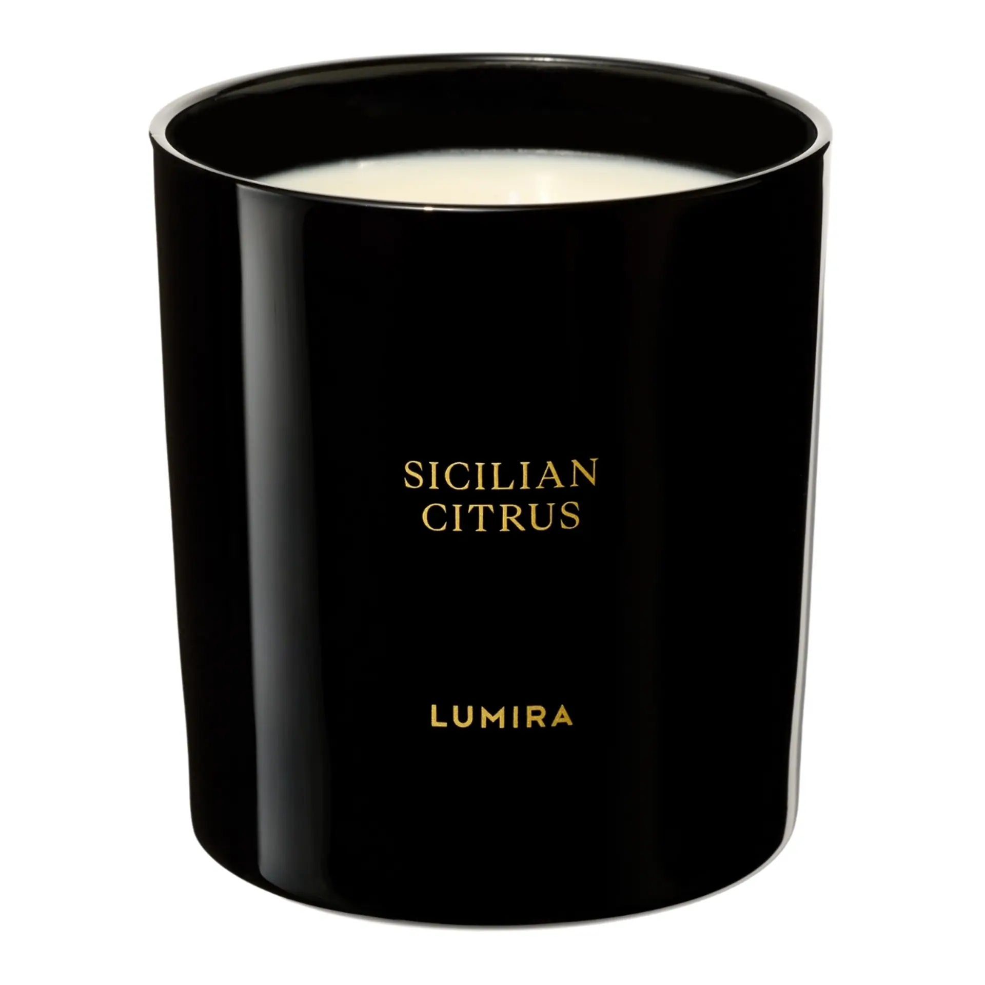 Lumira Glass Candle - Sicilian Citrus Large