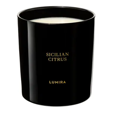 Lumira Glass Candle - Sicilian Citrus Large