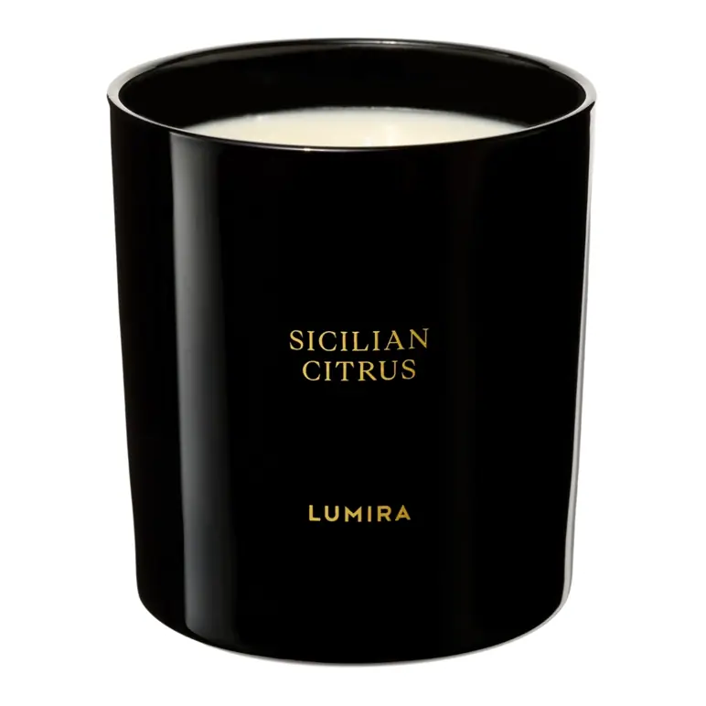 Lumira Glass Candle - Sicilian Citrus Large