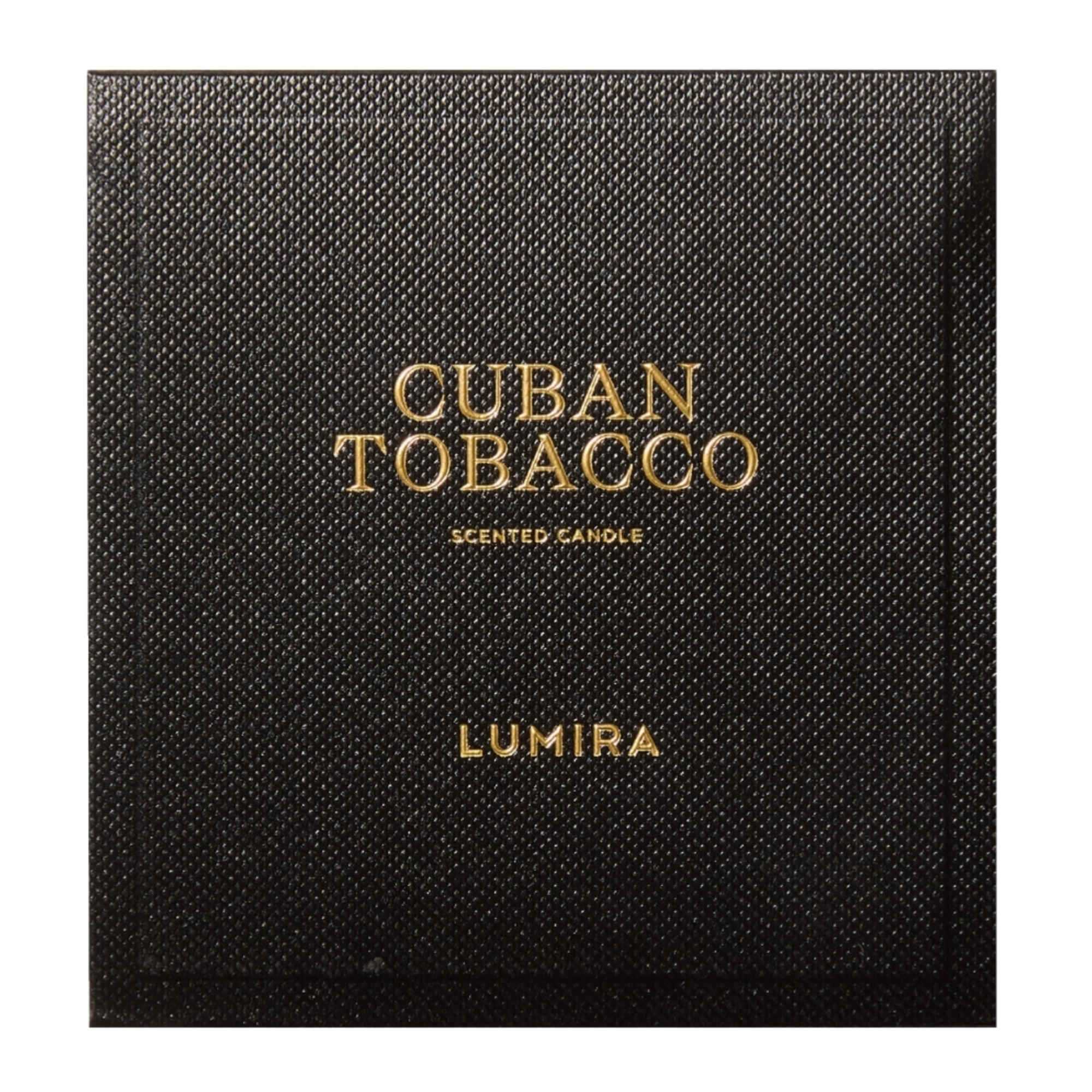 Lumira Glass Candle - Cuban Tobacco Large