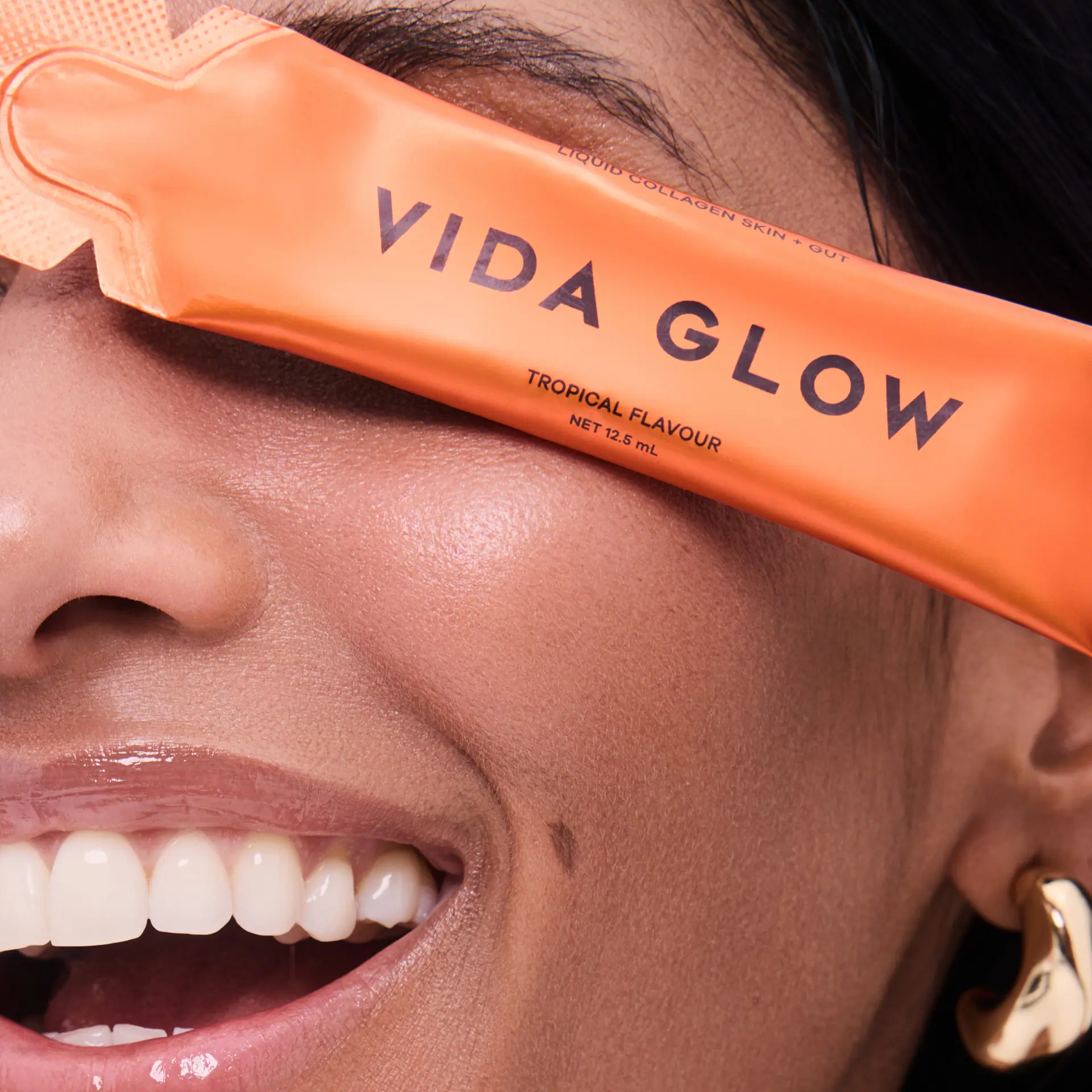 Vida Glow Daily Essentials: Collagen Liquid Advance Gut Health Tropical