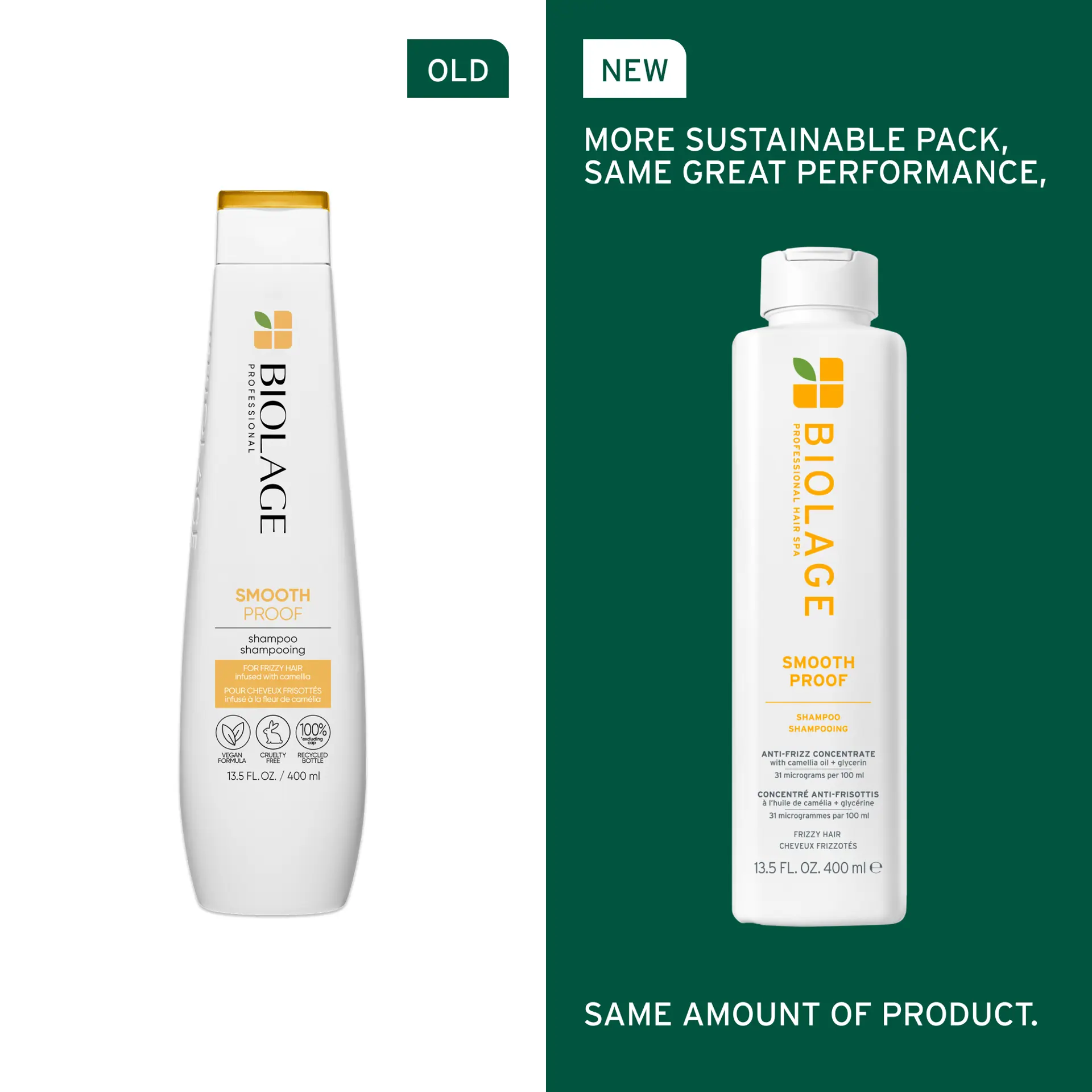 Biolage Smooth Proof Shampoo 400ml