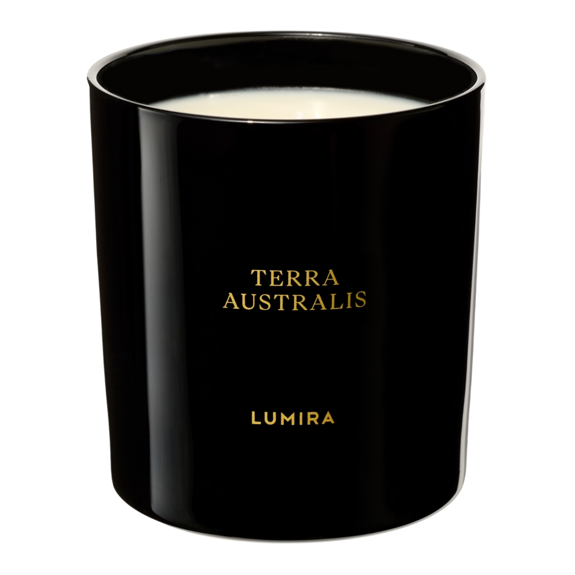 Lumira Black Candle Terra Australis 300g