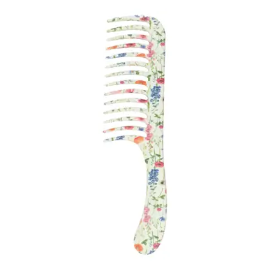 Denman D28 Deluxe Floral Fantasies Wide Tooth Detangle Comb