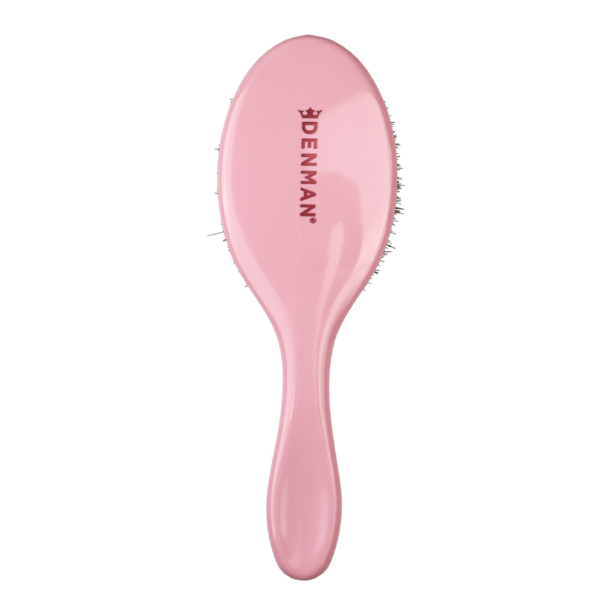 Denman D81M Pastel Pink Style & Shine Brush