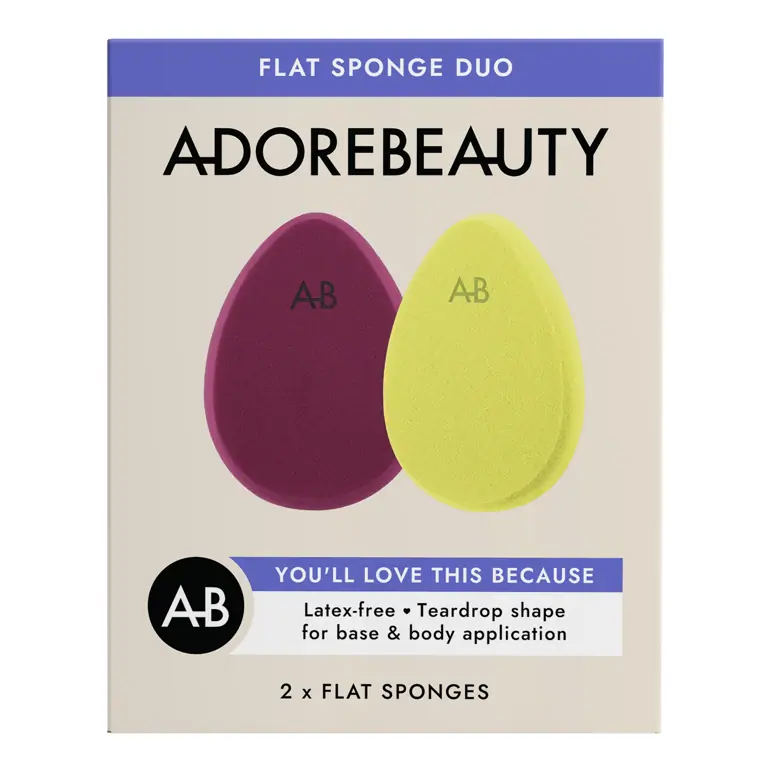 Adore Beauty Flat Sponge Duo