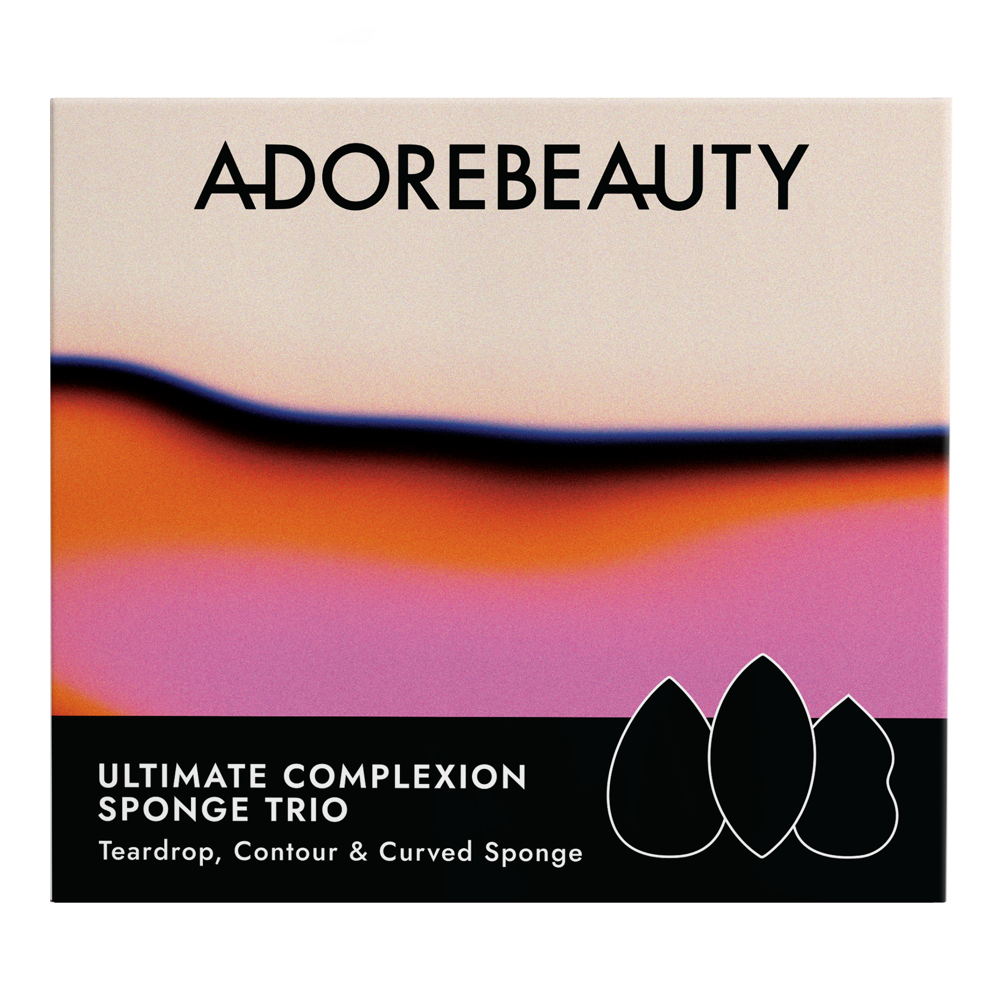 Adore Beauty Ultimate Complexion Sponge Trio LIMITED EDITION