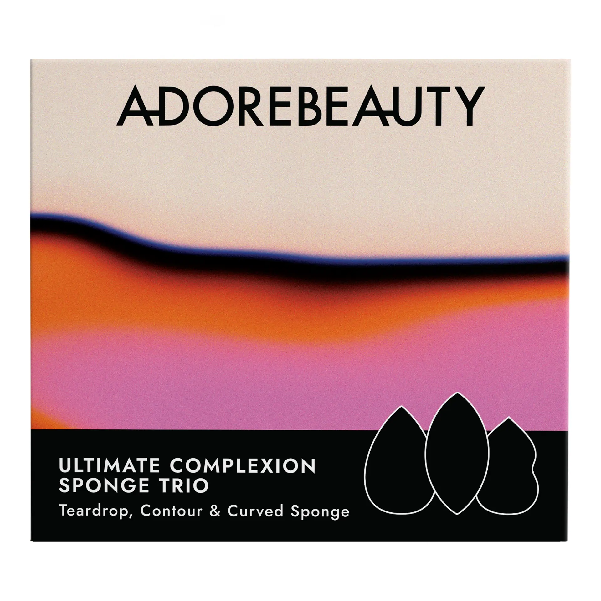 Adore Beauty Ultimate Complexion Sponge Trio LIMITED EDITION