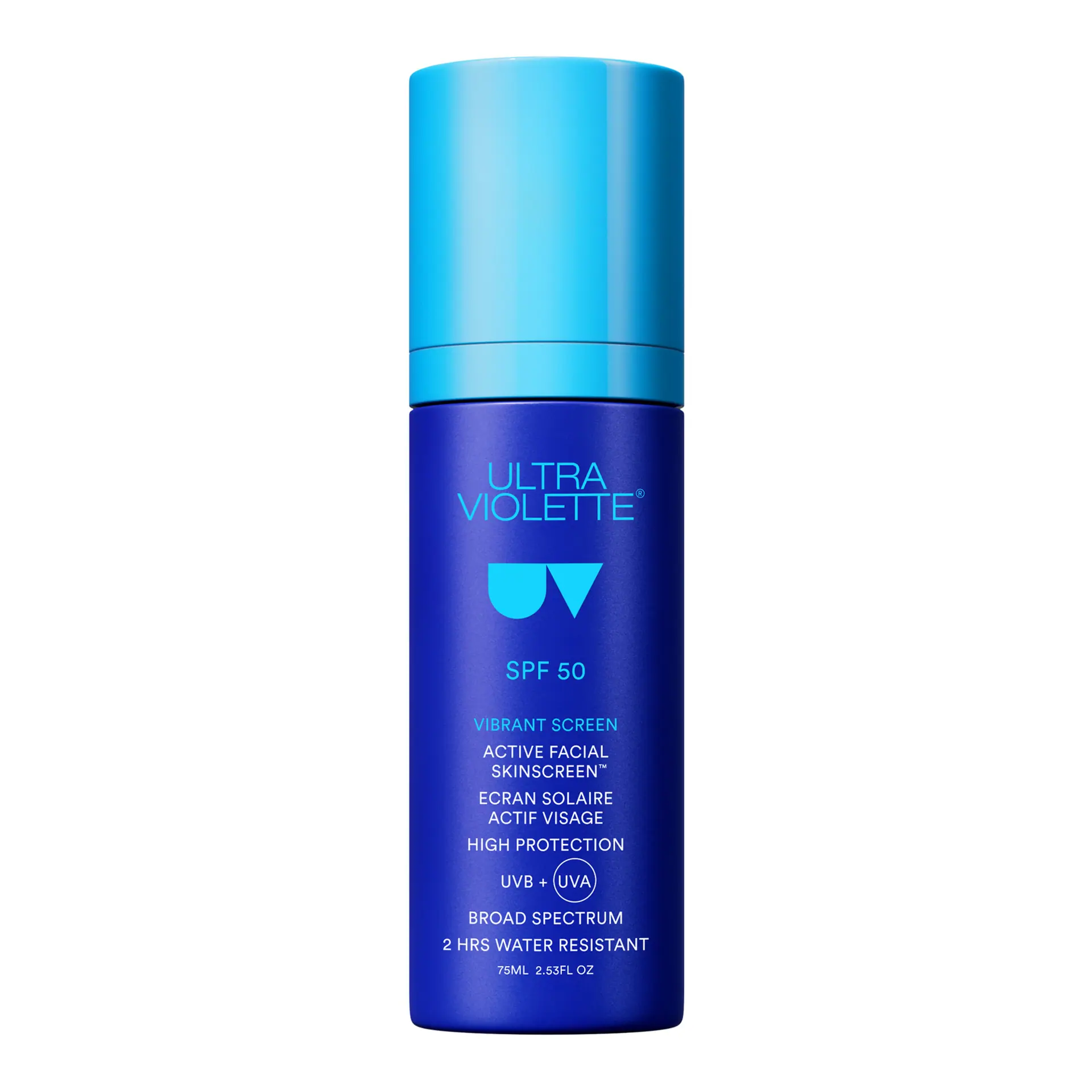 Ultra Violette Vibrant Screen SPF 50 Active Facial SKINSCREEN 75ml