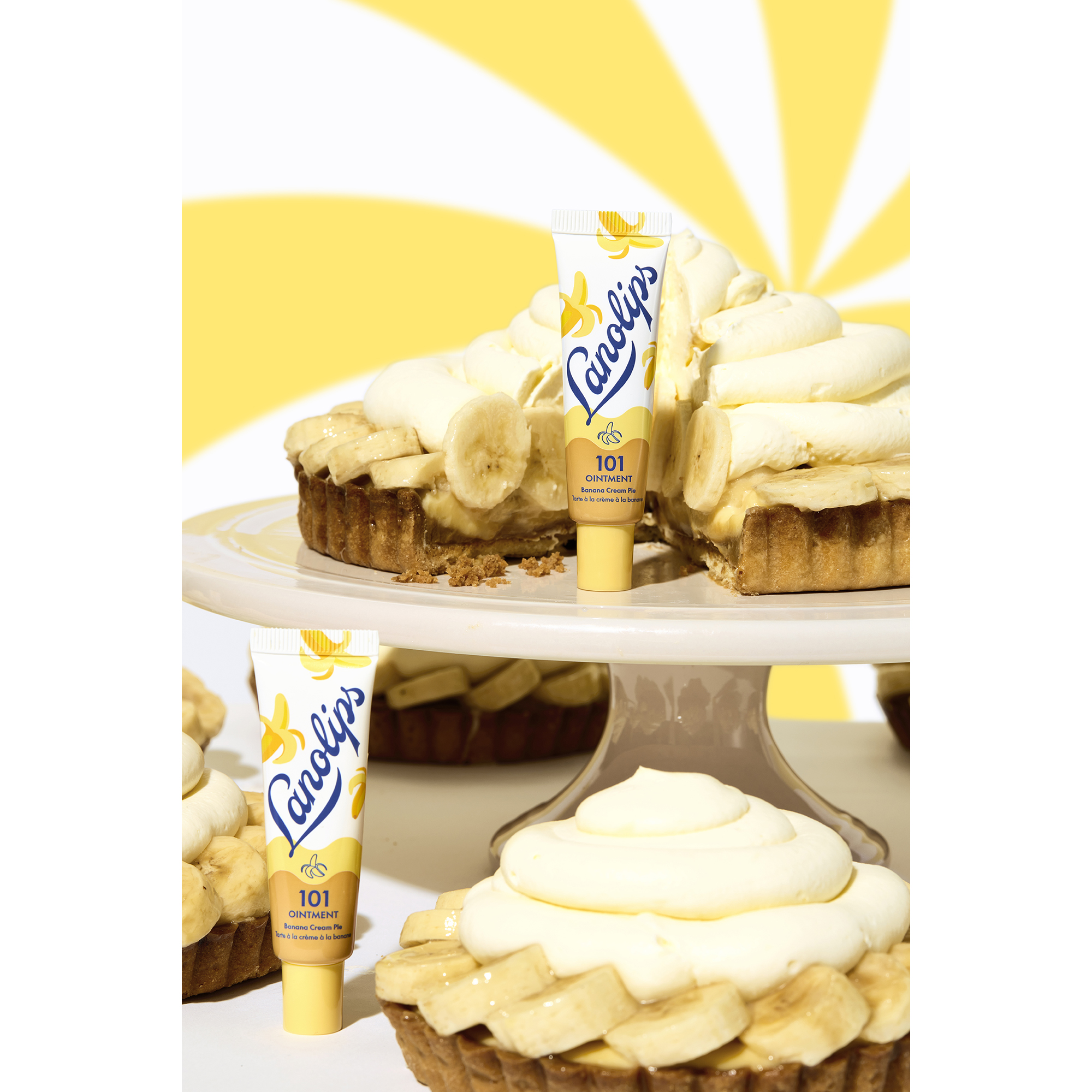 Lanolips 101 Ointment Multi-Balm Banana Cream Pie 10g