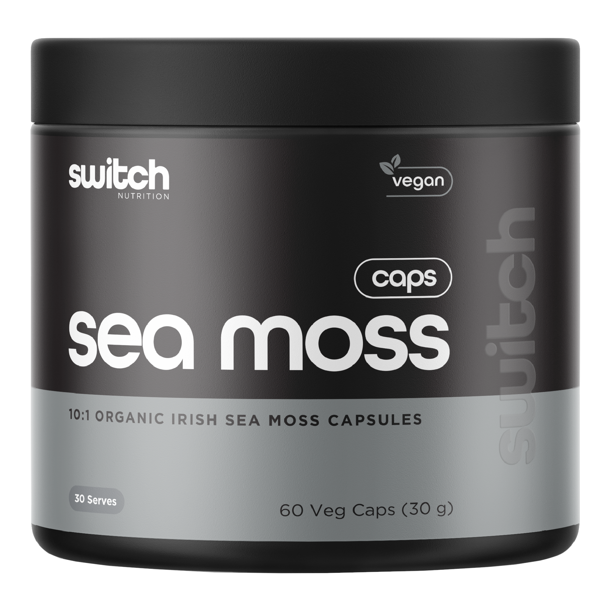 Switch Nutrition Irish Sea Moss (60 Capsules)