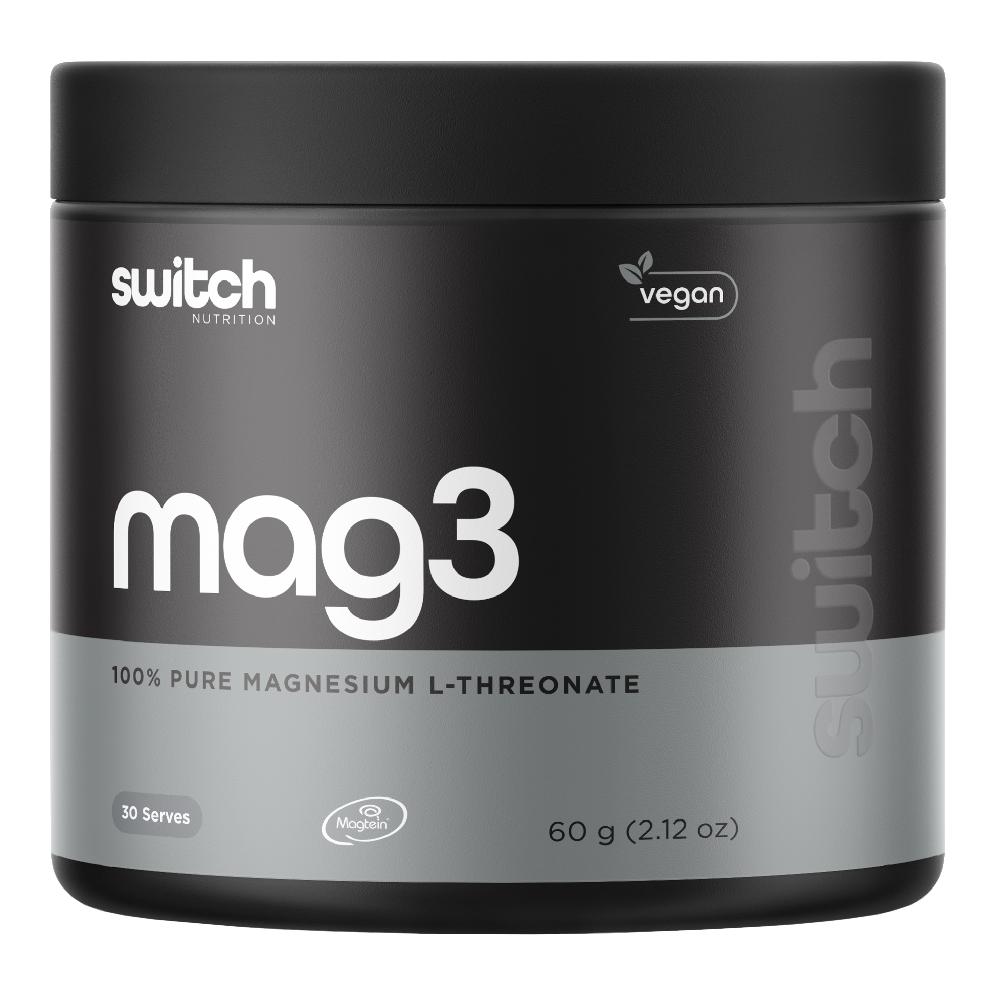Switch Nutrition MAG3 Powder - Magnesium L-Threonate - Magtein - (30 serves)