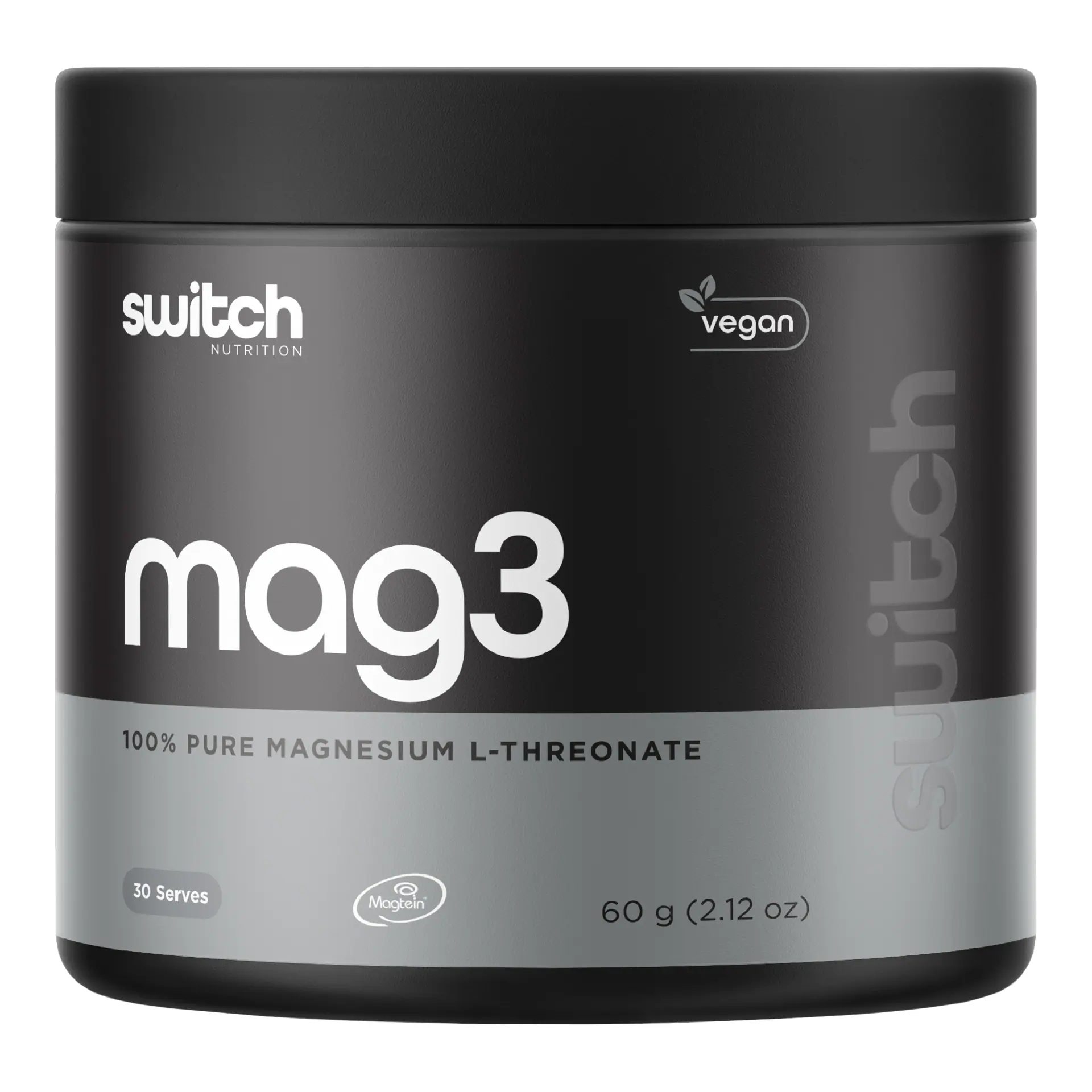 Switch Nutrition MAG3 Powder - Magnesium L-Threonate - Magtein - (30 serves)