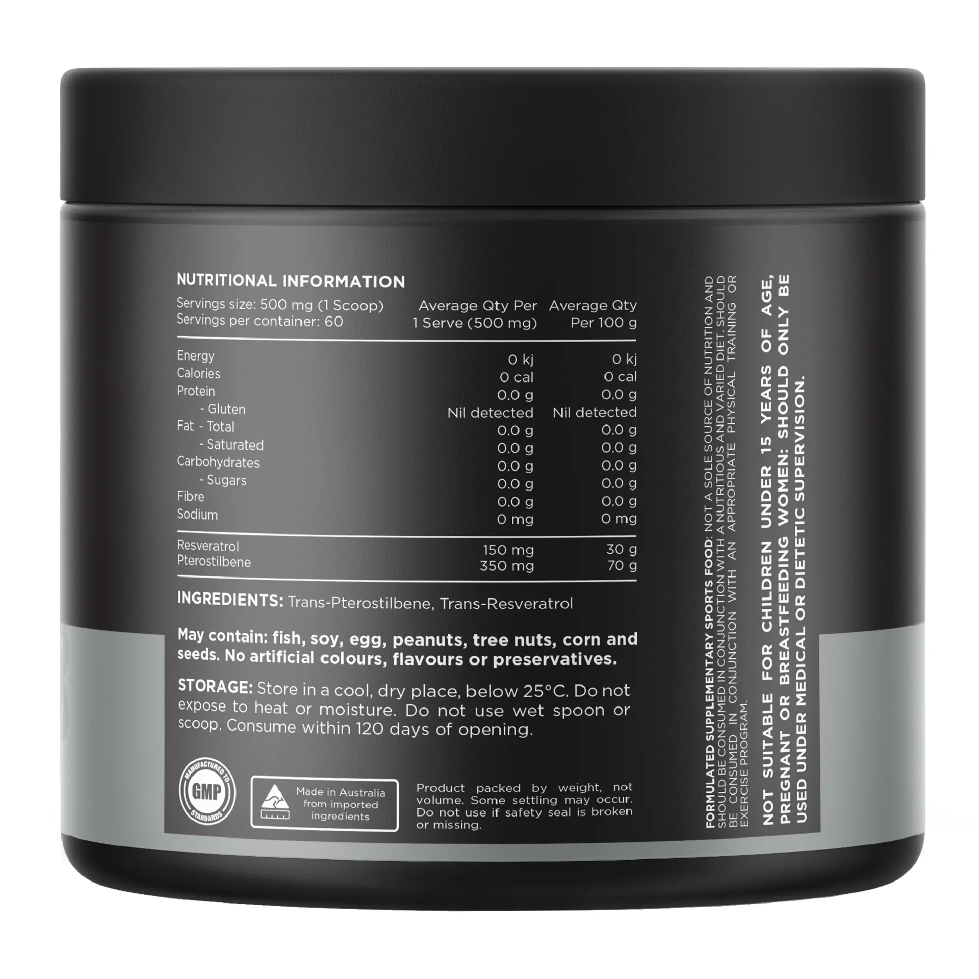 Switch Nutrition Resveratrol+ Powder (60 Serves)