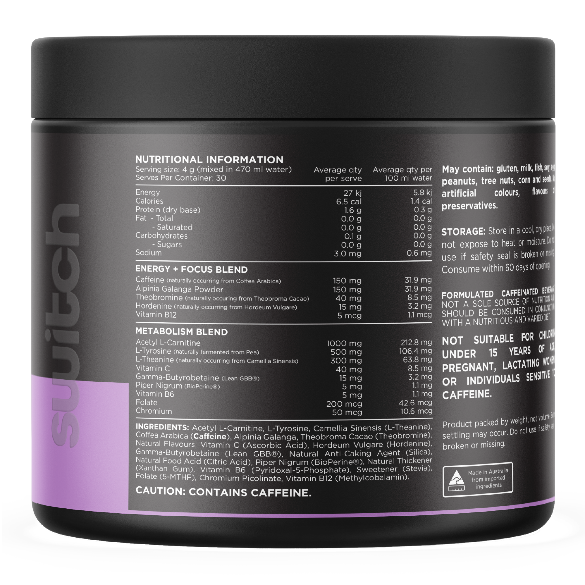 Switch Nutrition Thermal Switch Pre-Workout