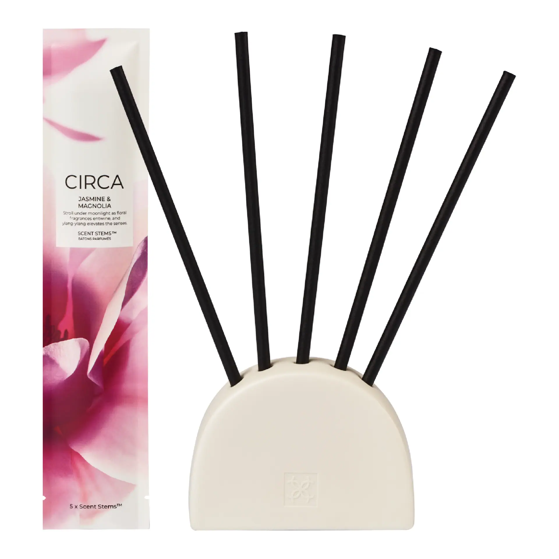 CIRCA 5 Replacement Scent Stems - Jasmine & Magnolia