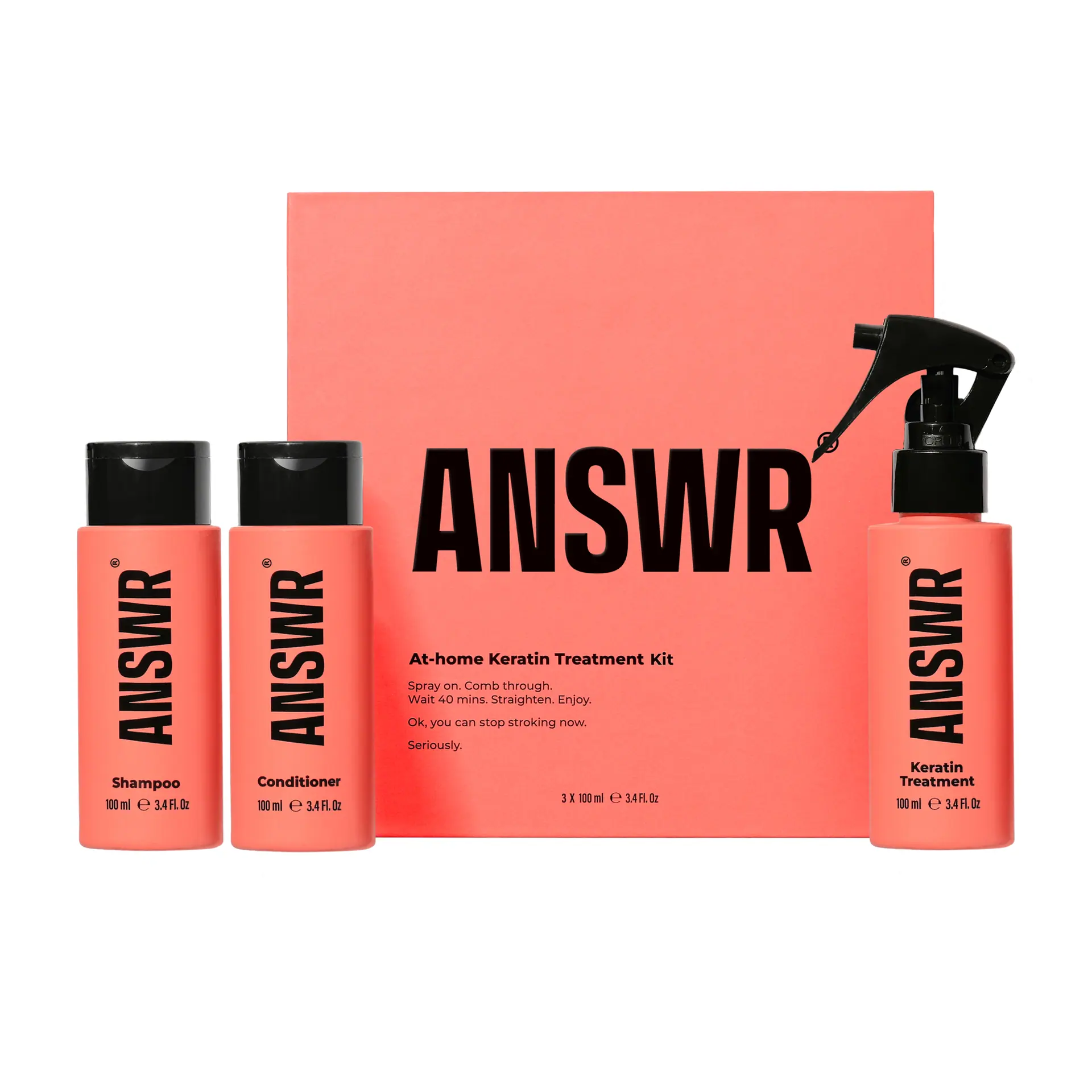 ANSWR At Home Keratin Treatment Kit