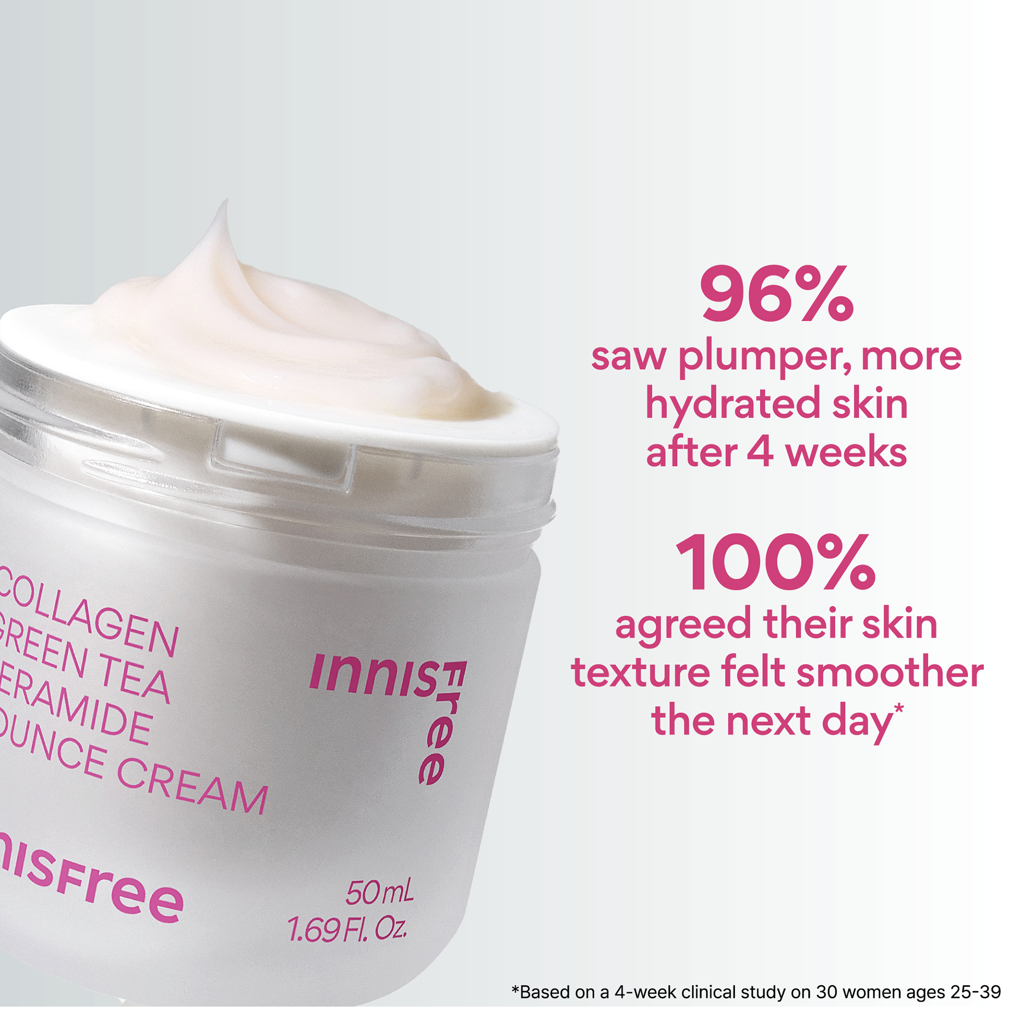 INNISFREE Collagen Green Tea Ceramide Bounce Cream 50ml