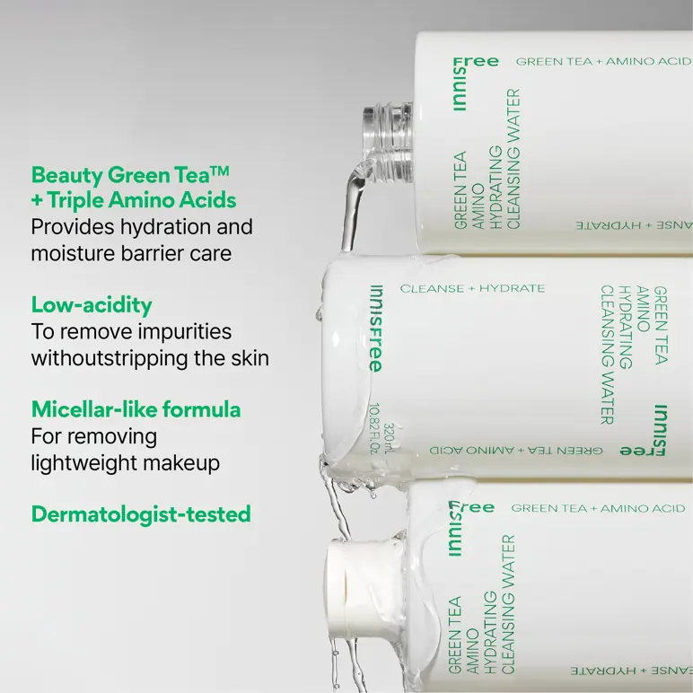 INNISFREE Green Tea Amino Hydrating Cleansing Water 320ml