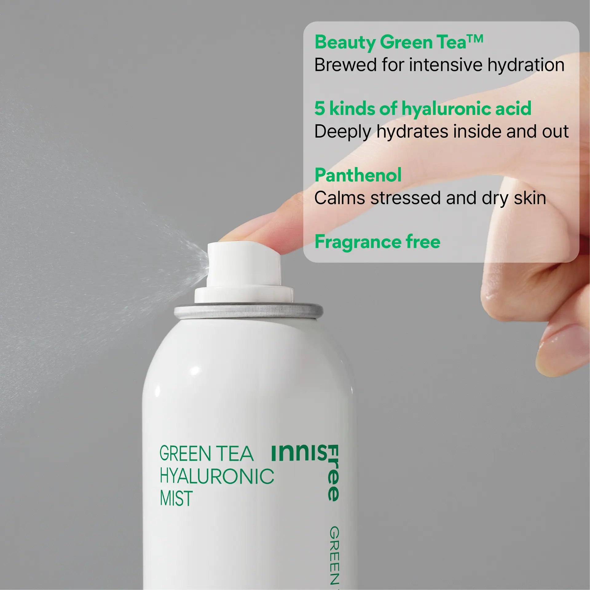 INNISFREE Green Tea Hyaluronic Mist 150ml