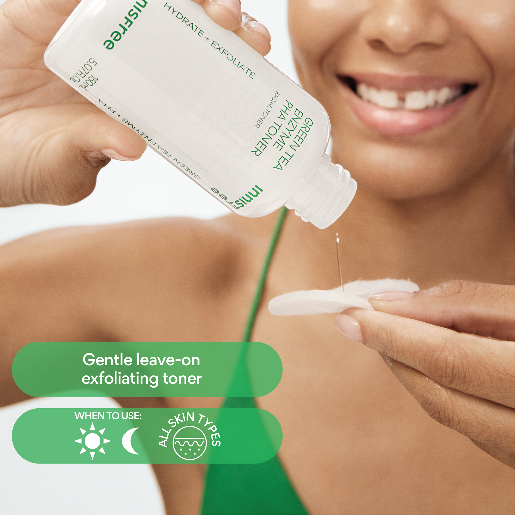 INNISFREE Green Tea Enzyme PHA Toner 150ml