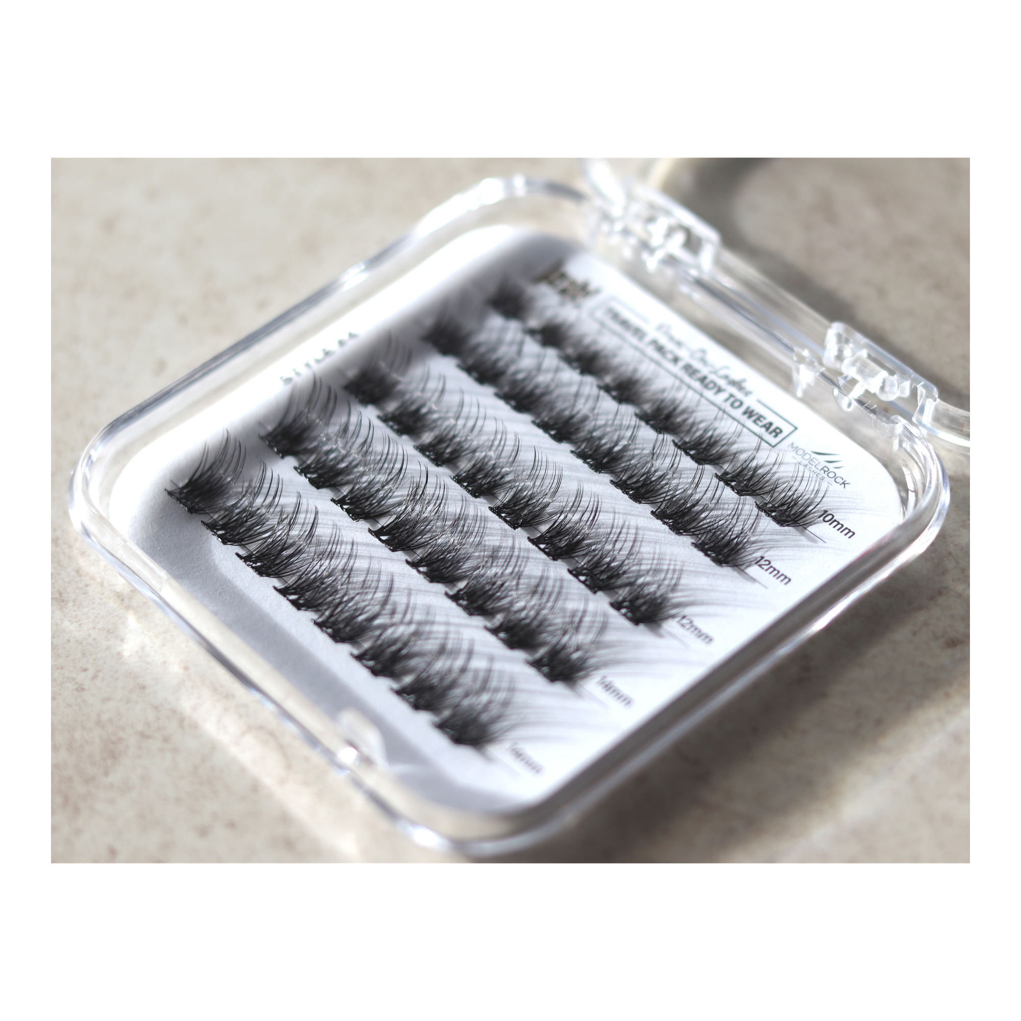 MODELROCK Pre-Glued Cluster Lashes