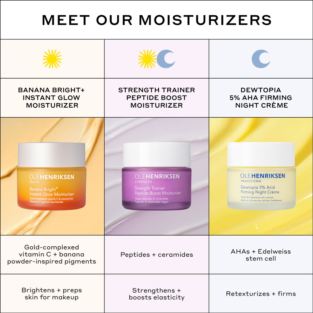 Ole Henriksen Banana Bright+ Instant Glow Moisturiser