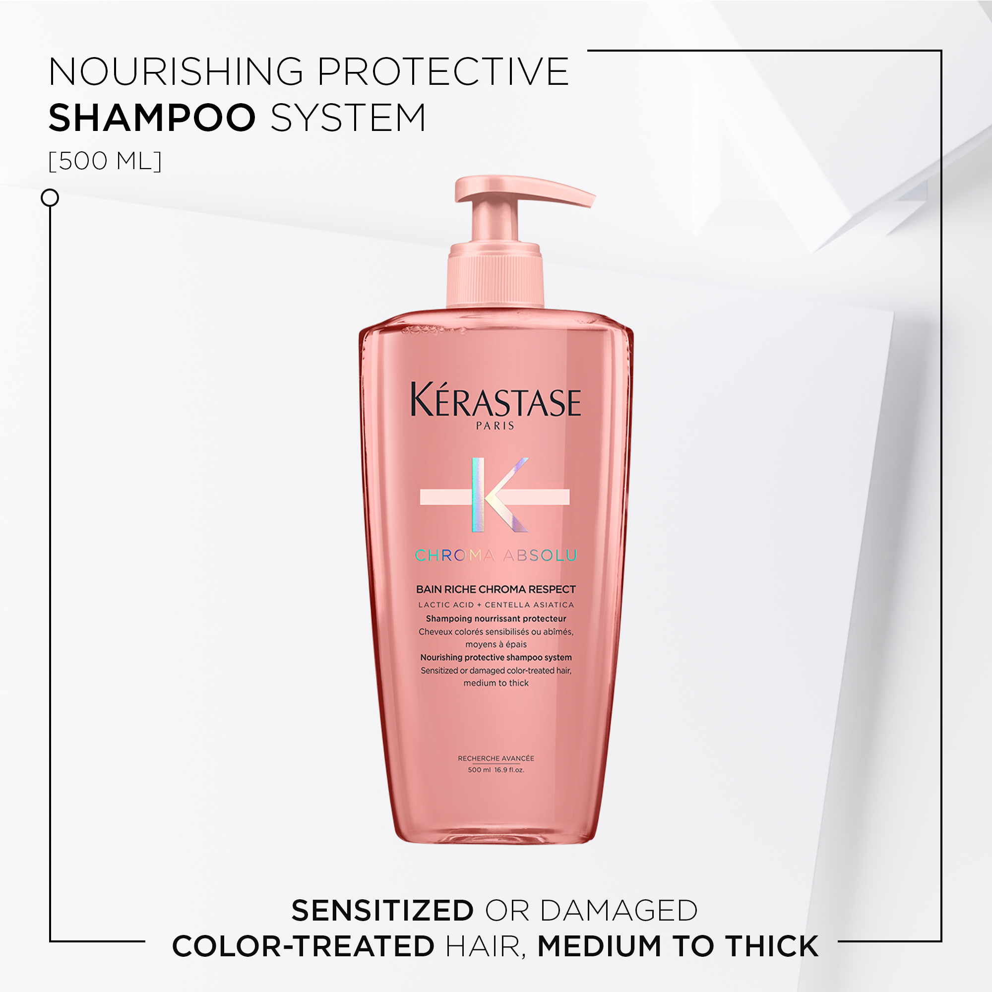 Kérastase Chroma Absolu Riche Respect Shampoo for Thick Coloured Hair 250ml