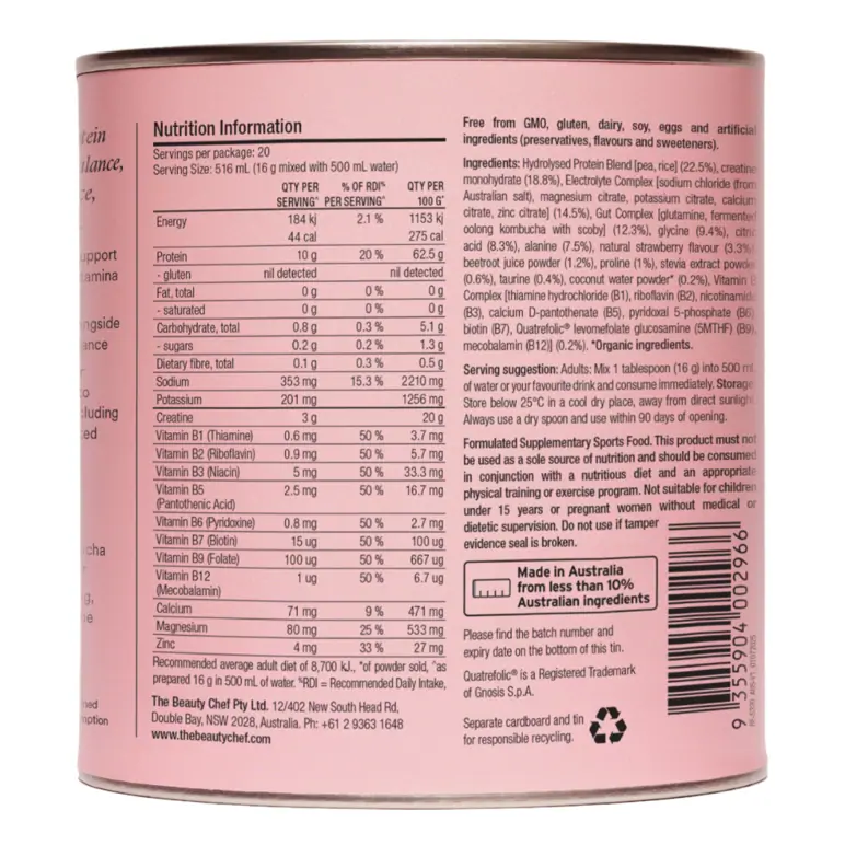 The Beauty Chef Body Electricâ„¢ + Creatine