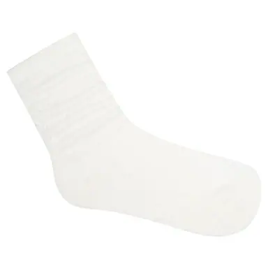 MoveActive Scrunch Non Slip Grip Sock-Ivory