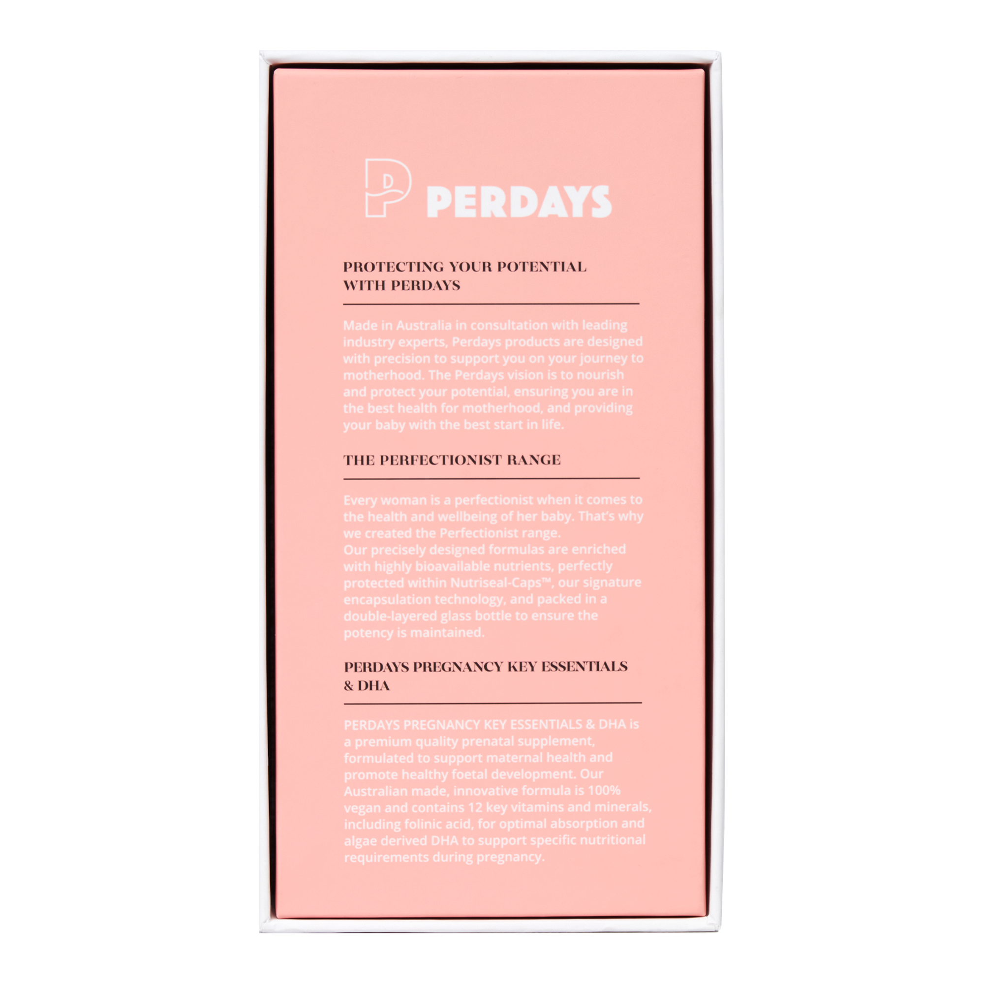 Perdays Pregnancy Key Essentials & DHA