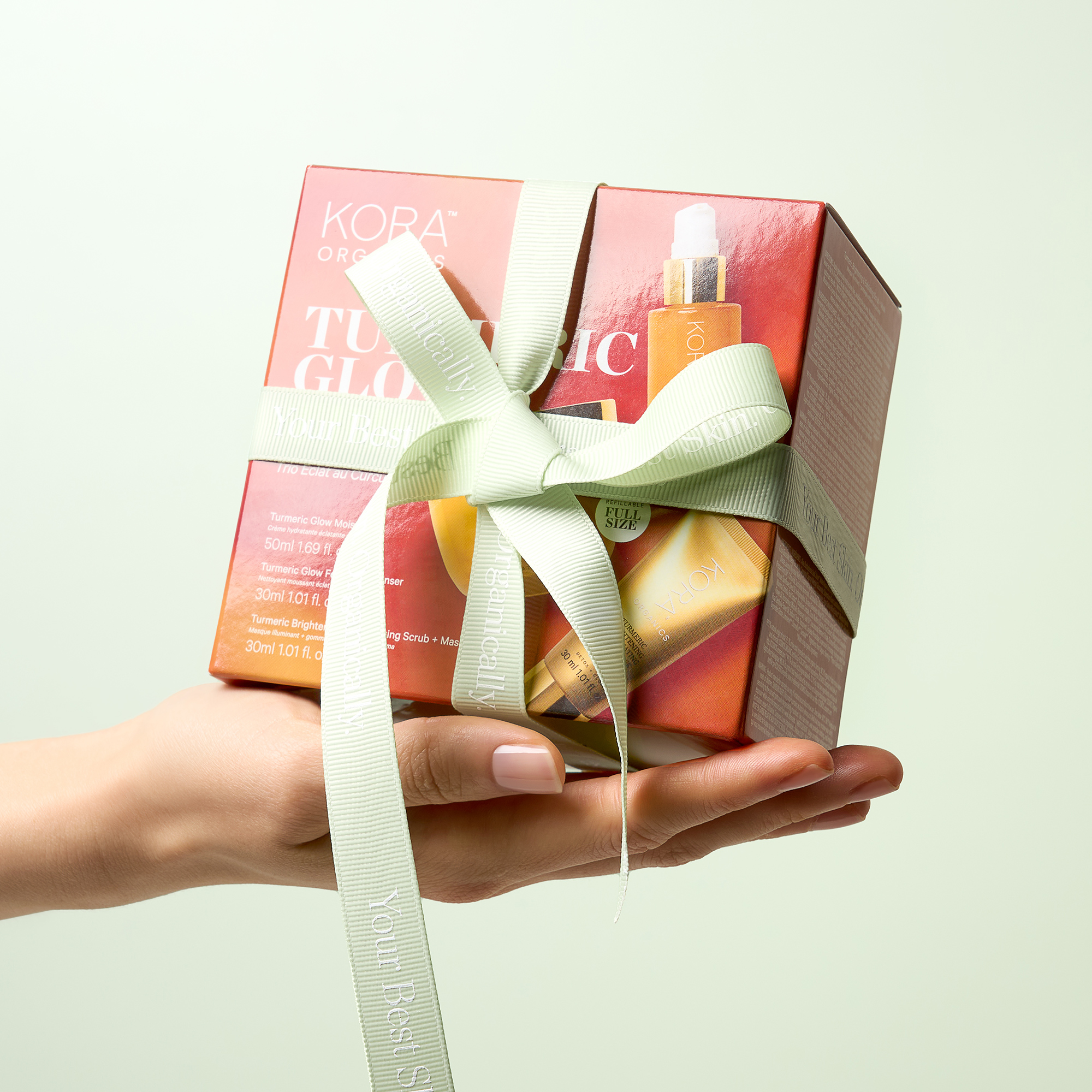 KORA Organics Turmeric Glow Trio