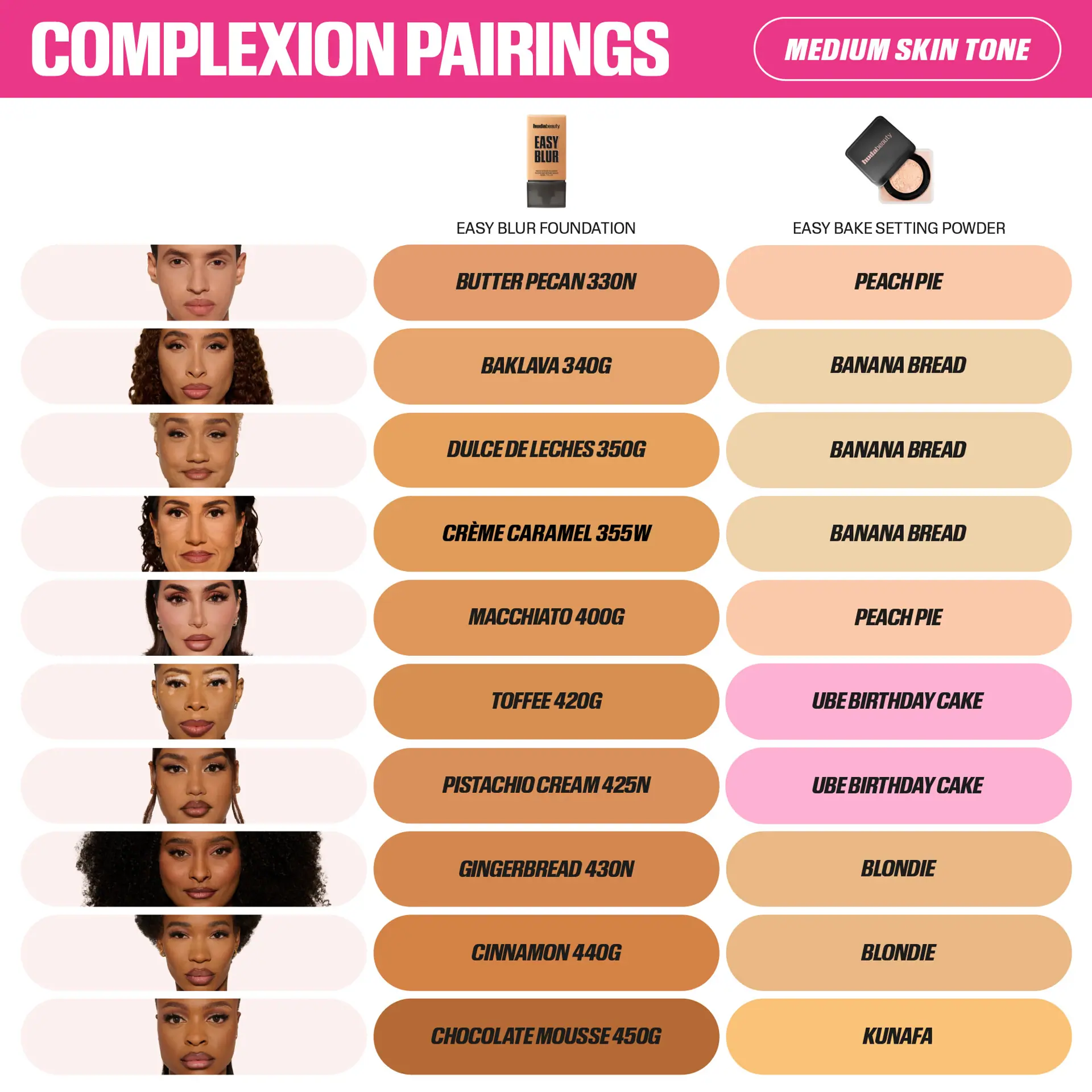 Huda Beauty Easy Blur Foundation Mini