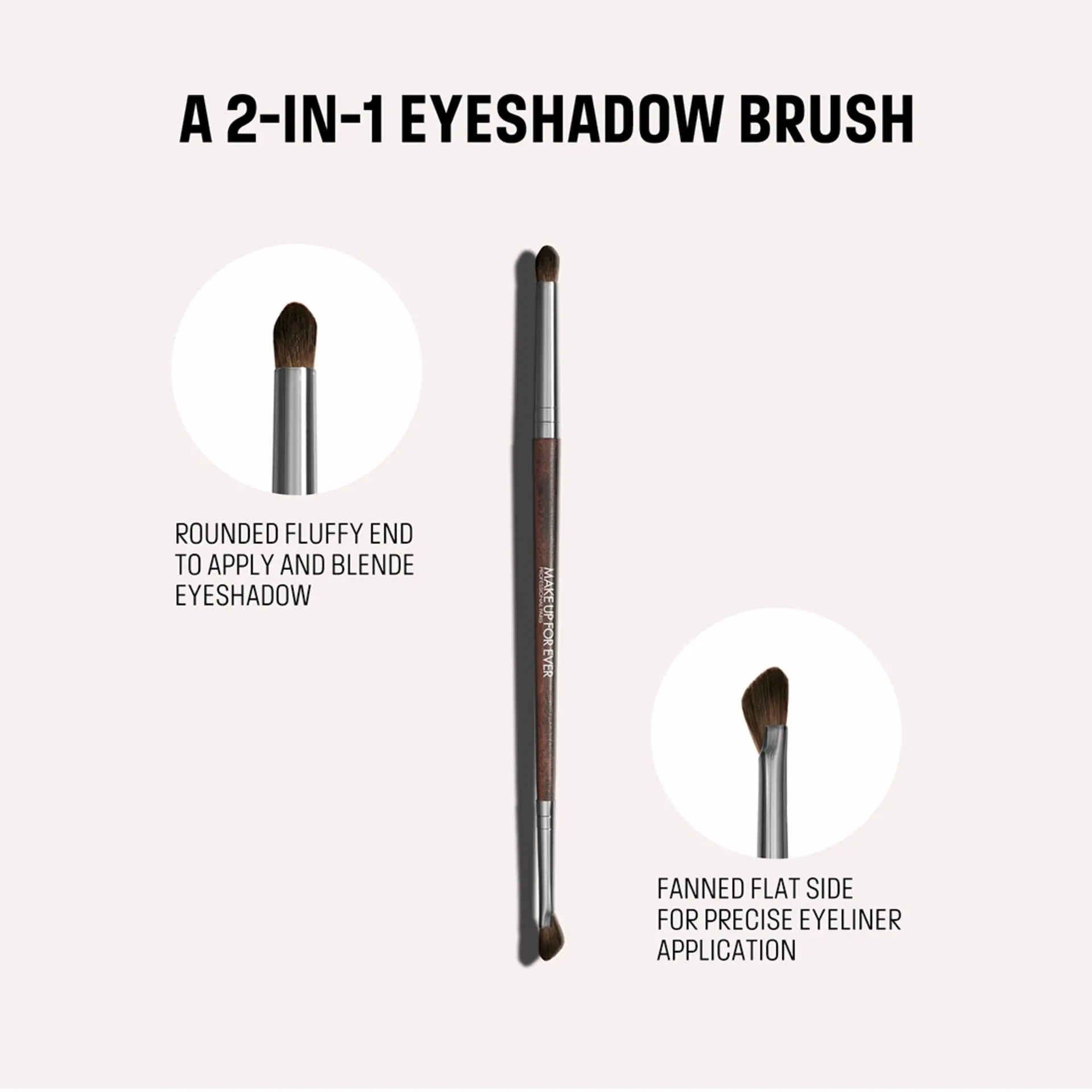 MAKE UP FOR EVER #262 Versatile Dual Ended Eye Brush