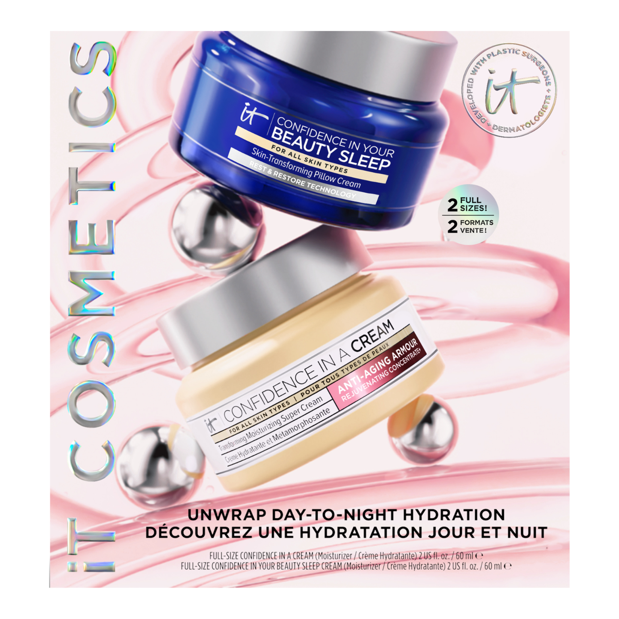IT Cosmetics Confidence Holiday Day-To-Night Set