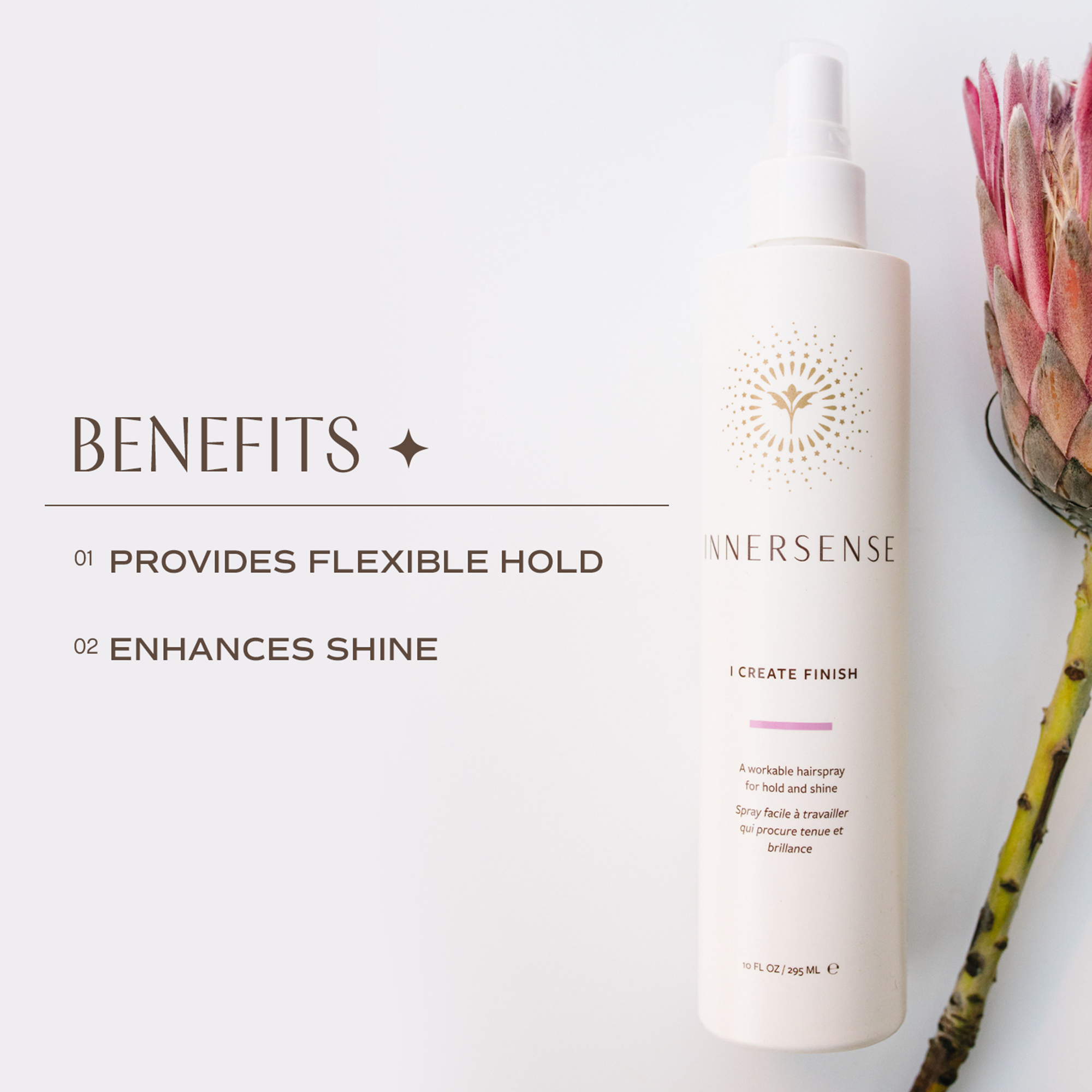 Innersense Organic Beauty I Create Finish Hairspray 300ml
