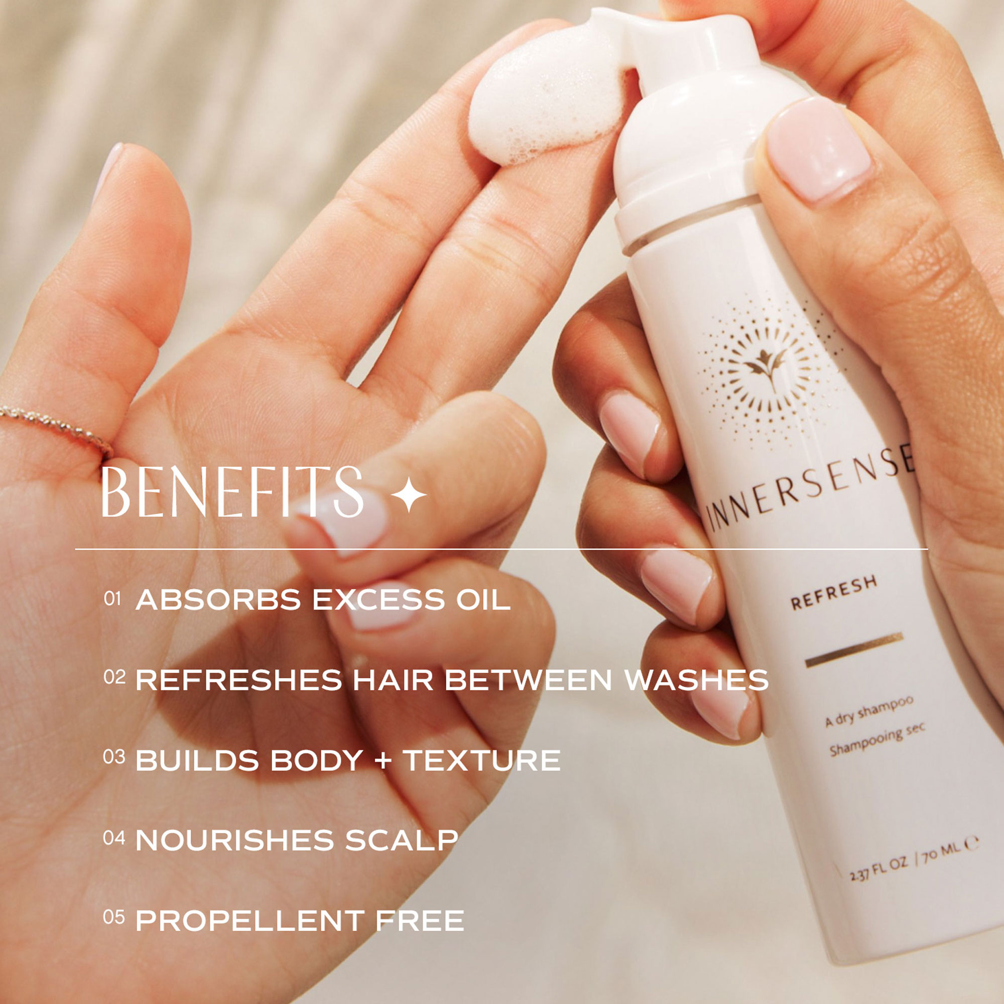 Innersense Organic Beauty Refresh Dry Shampoo