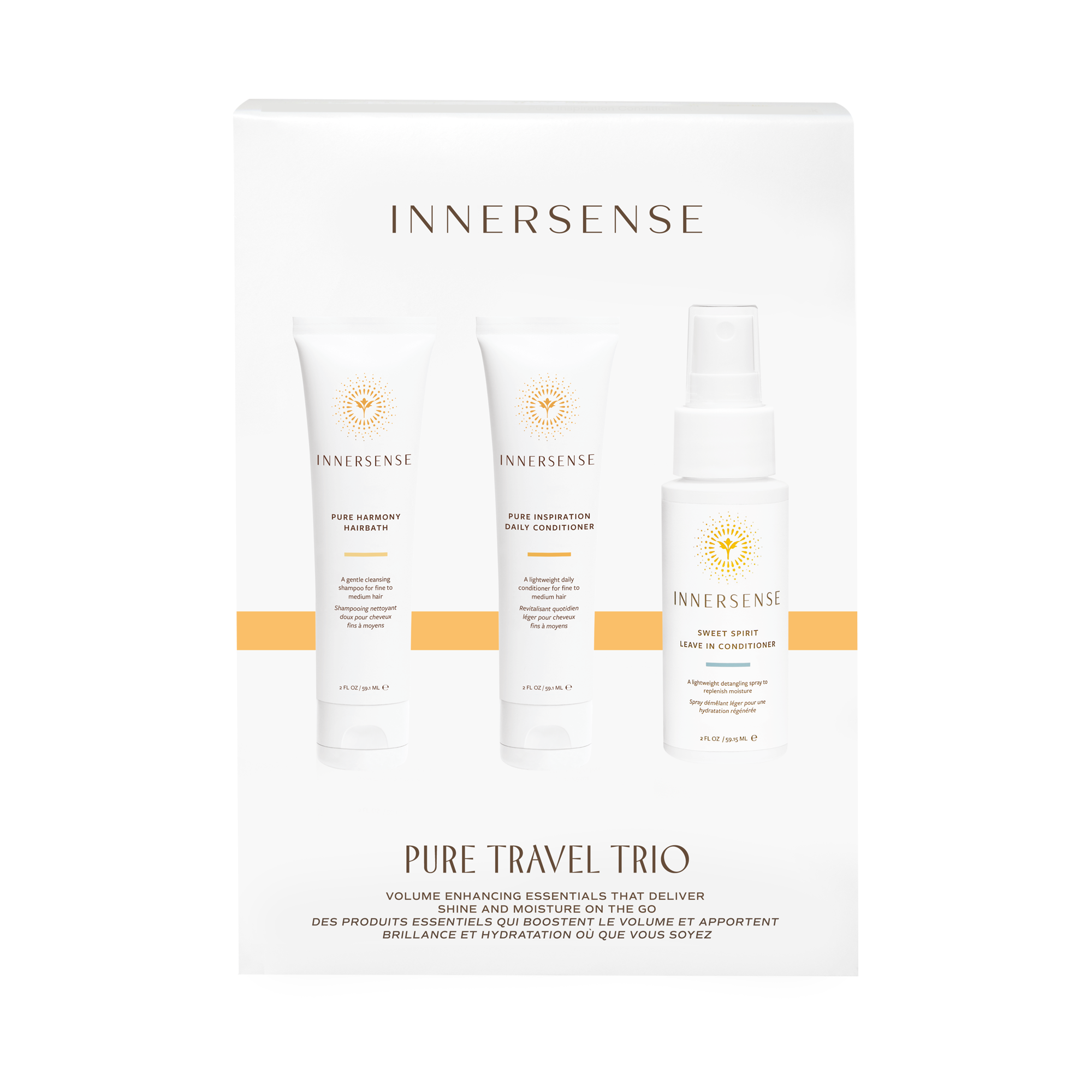 Innersense Organic Beauty Travel Trio - Pure Balancing Collection