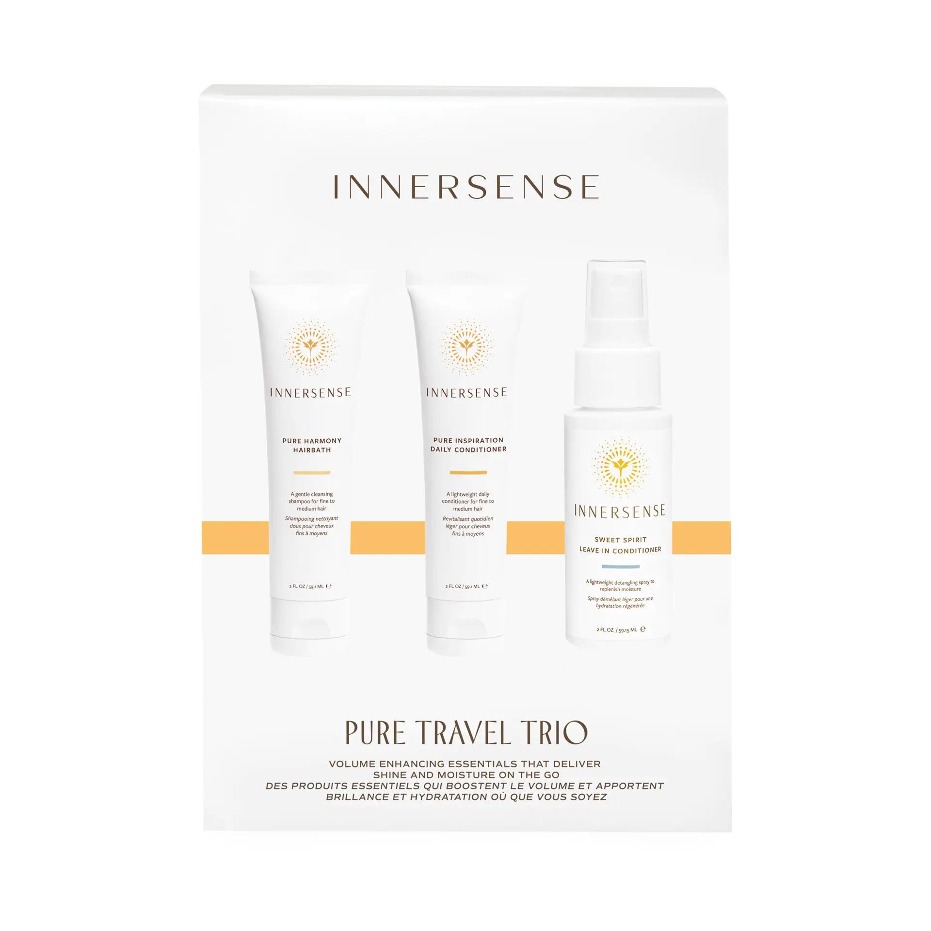 Innersense Organic Beauty Travel Trio - Pure Balancing Collection