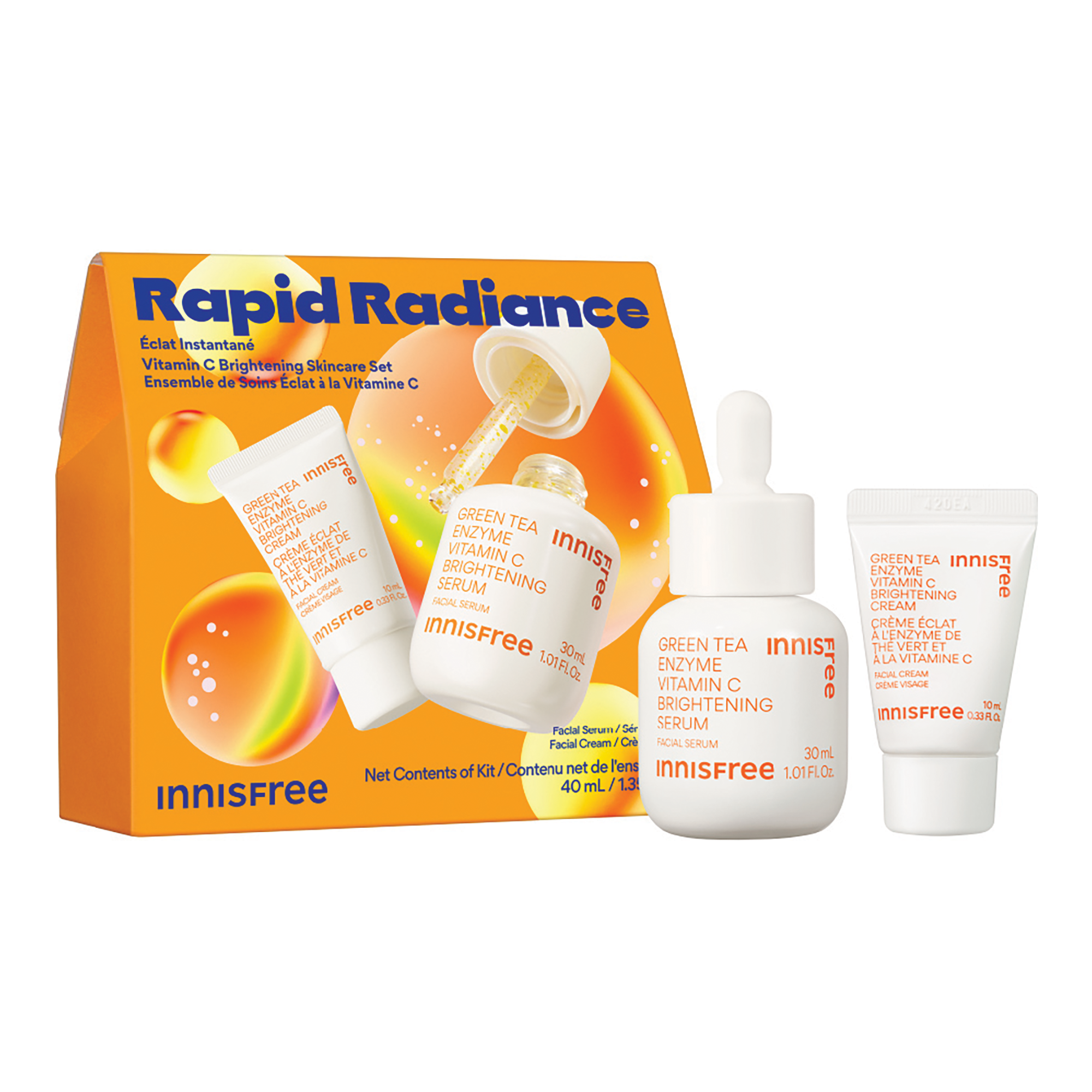 INNISFREE Rapid Radiance Vitamin C Brightening Skincare Set