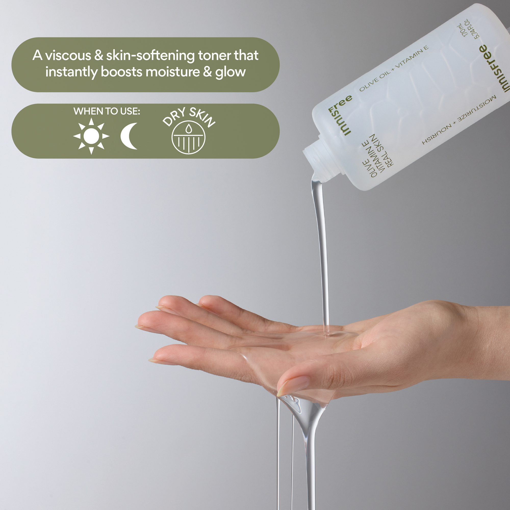 INNISFREE Olive Vitamin E Real Skin 170ml