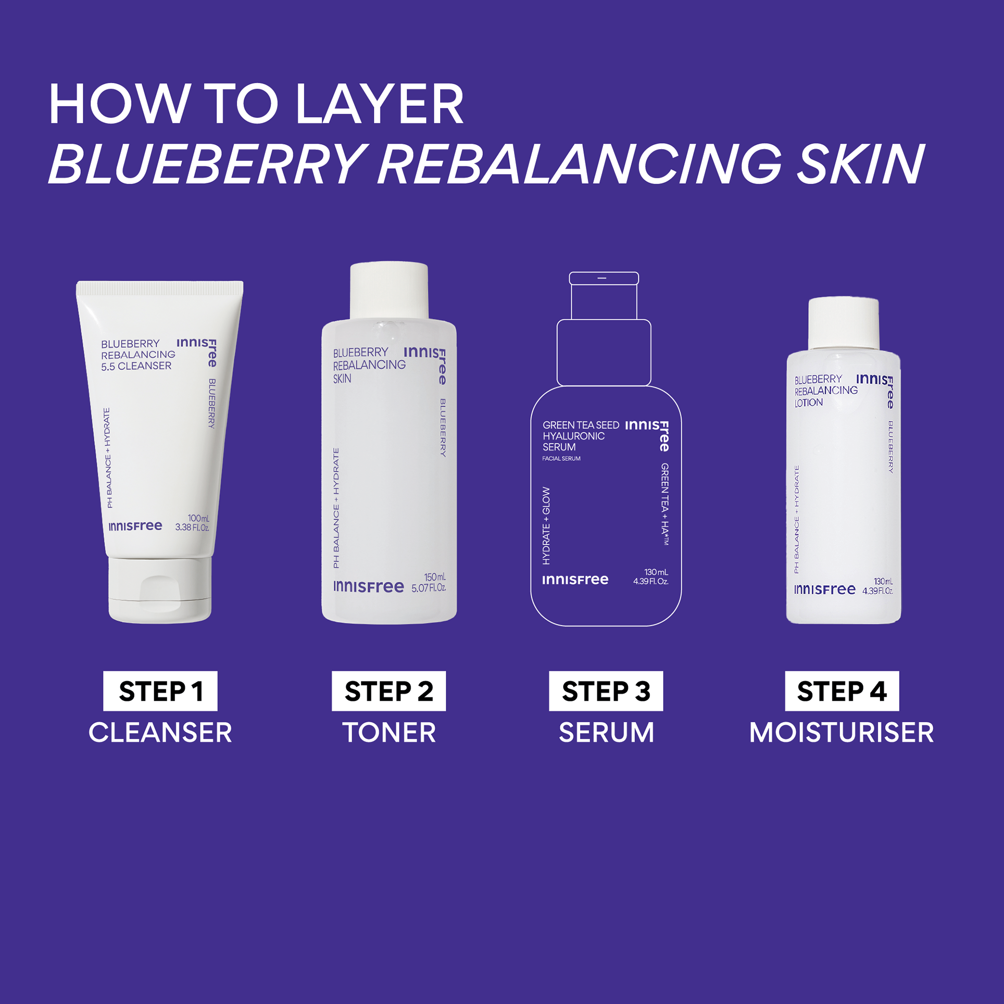 INNISFREE Blueberry Rebalancing Skin 150ml
