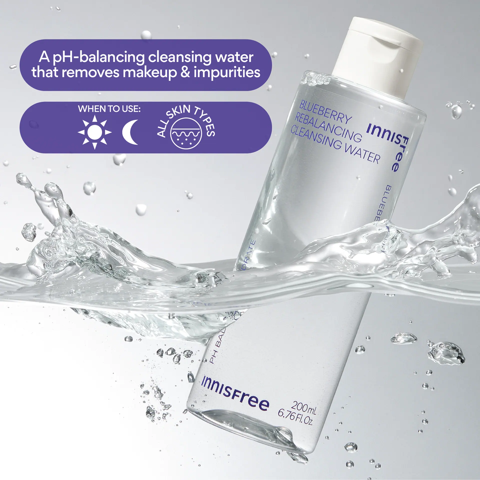 INNISFREE Blueberry Rebalancing Cleansing Water