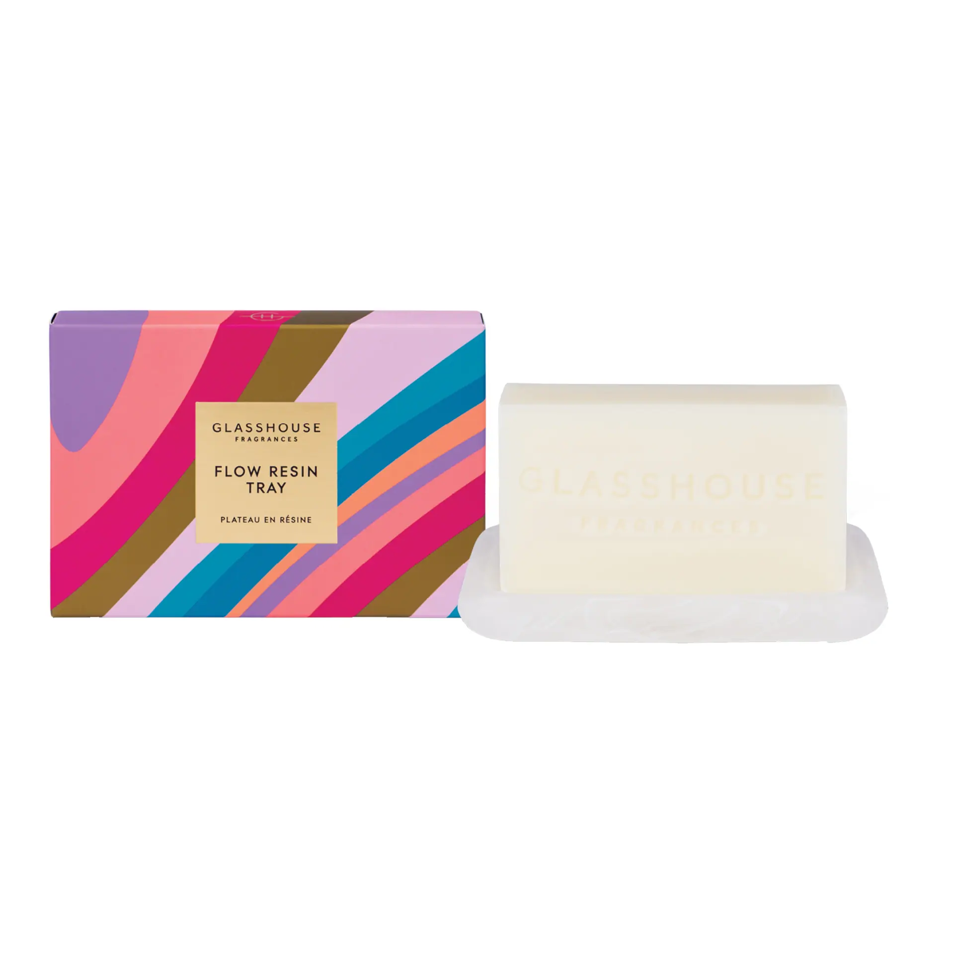 Glasshouse Fragrances Flow Resin Body Bar Tray